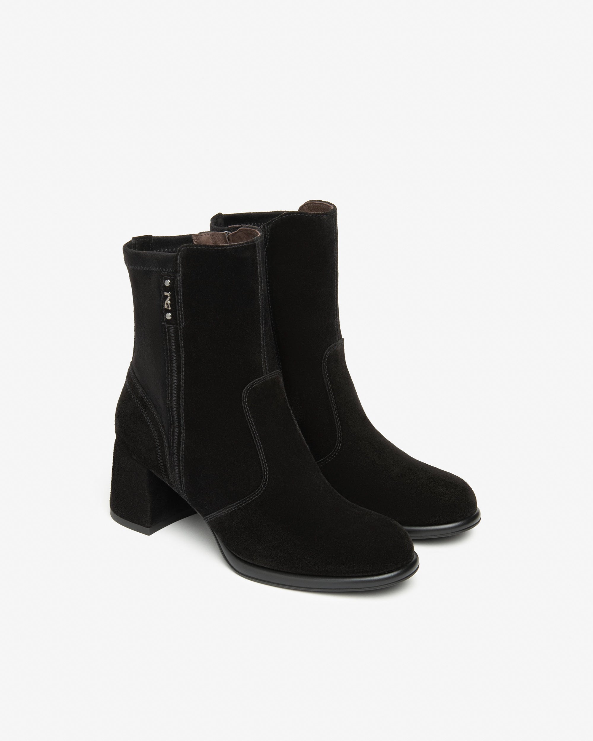 Nero Giardini Ankle Boots Bottines Femme Daim Tissu 38