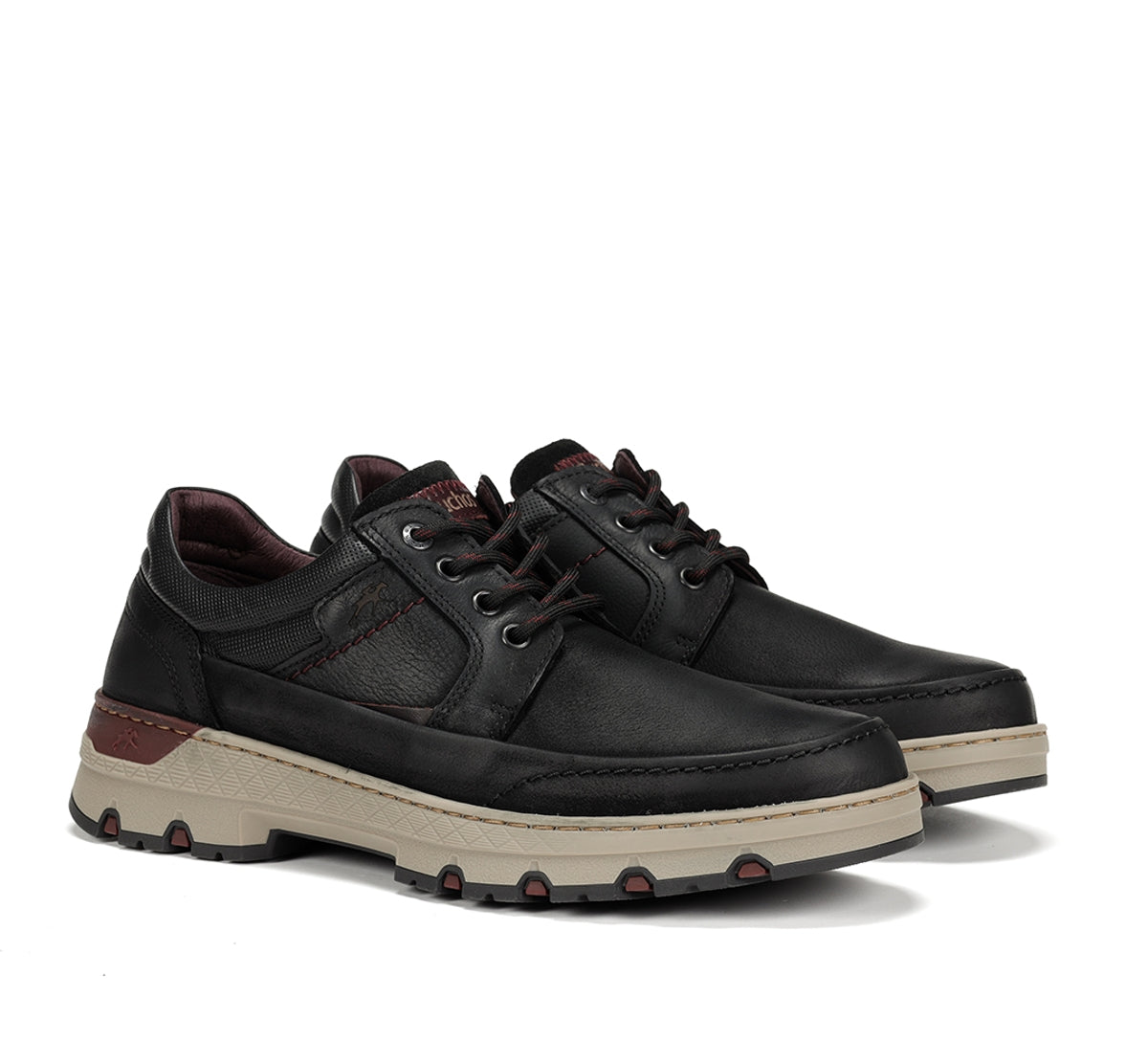 Fluchos Sigurd F1843 chaussures homme noir confort