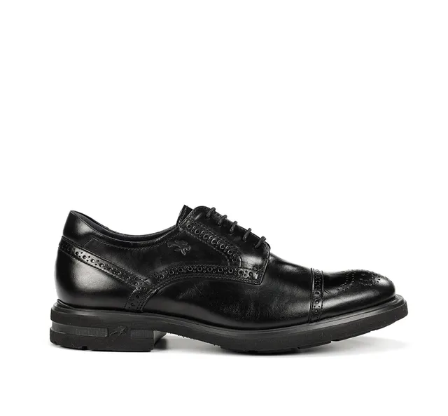 Fluchos Belgas F0629 derbies noir cuir homme