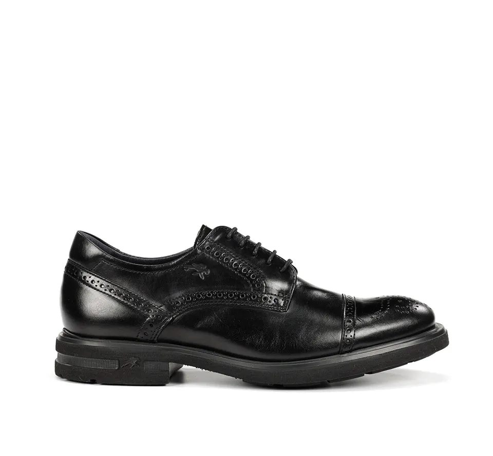 Fluchos Belgas F0629 derbies noir cuir homme