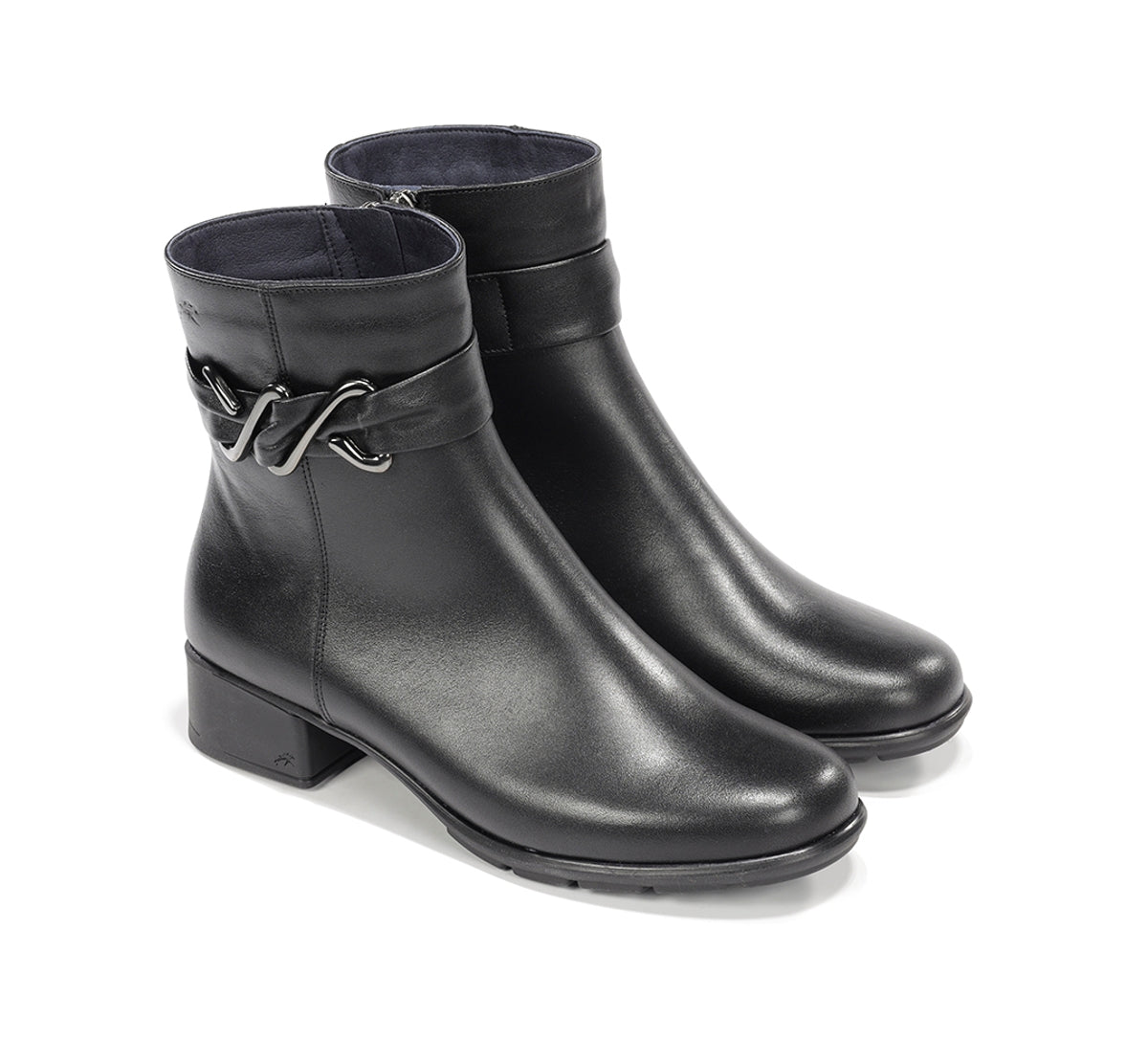 Fluchos Lerin F2561 bottine noire femme cuir