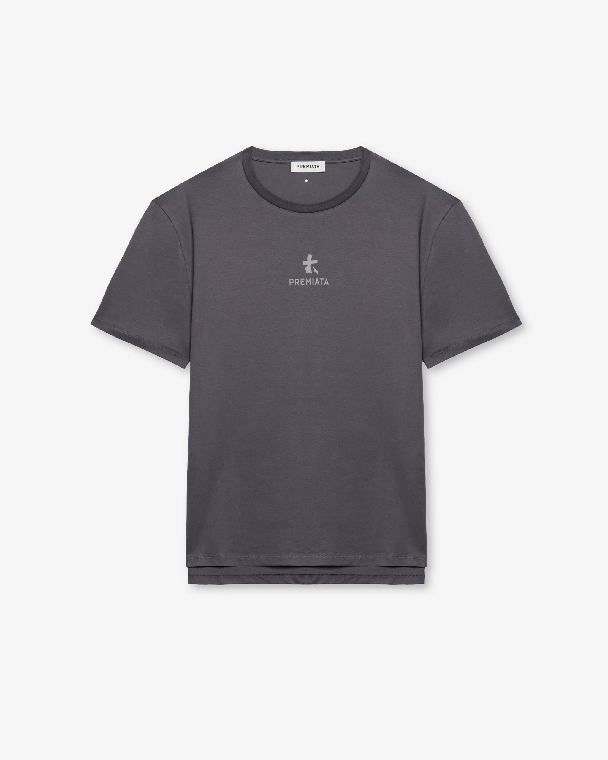 Premiata t-shirt jersey coton gris fer