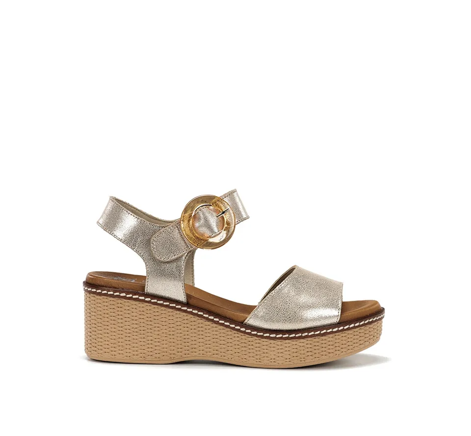 Dorking by Fluchos Nido D9450 sandale dorée femme
