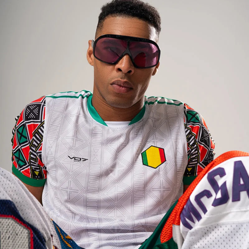 VO7 Mali White maillot Mali blanc homme aigle