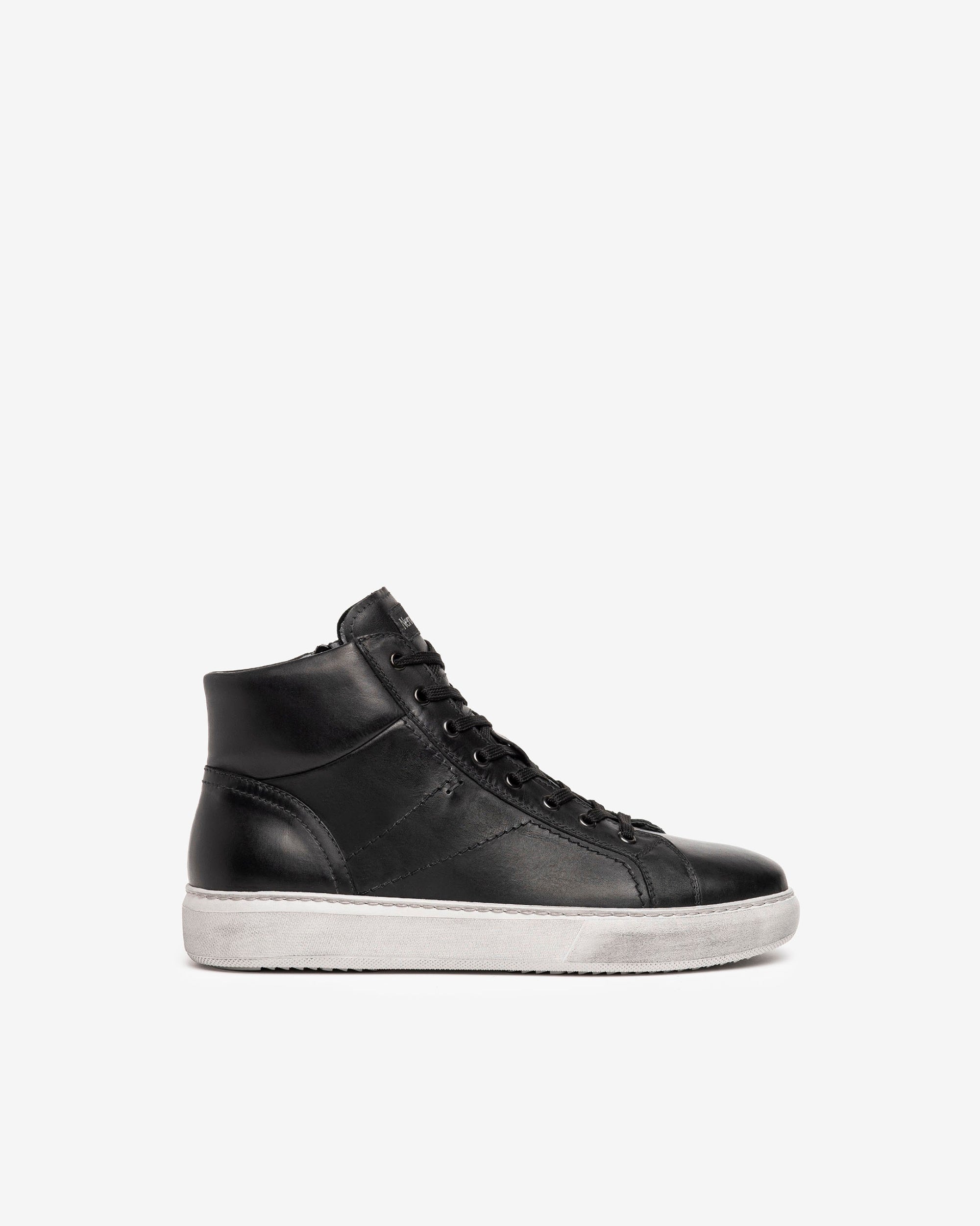 Nero Giardini Sneakers Baskets Cuir Homme Montantes