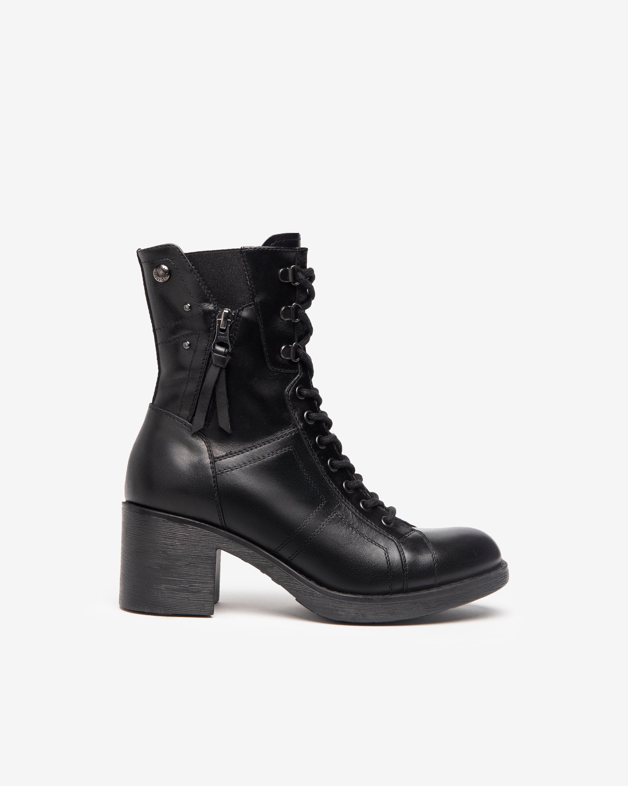 Nero Giardini Combat Boots rangers femme cuir