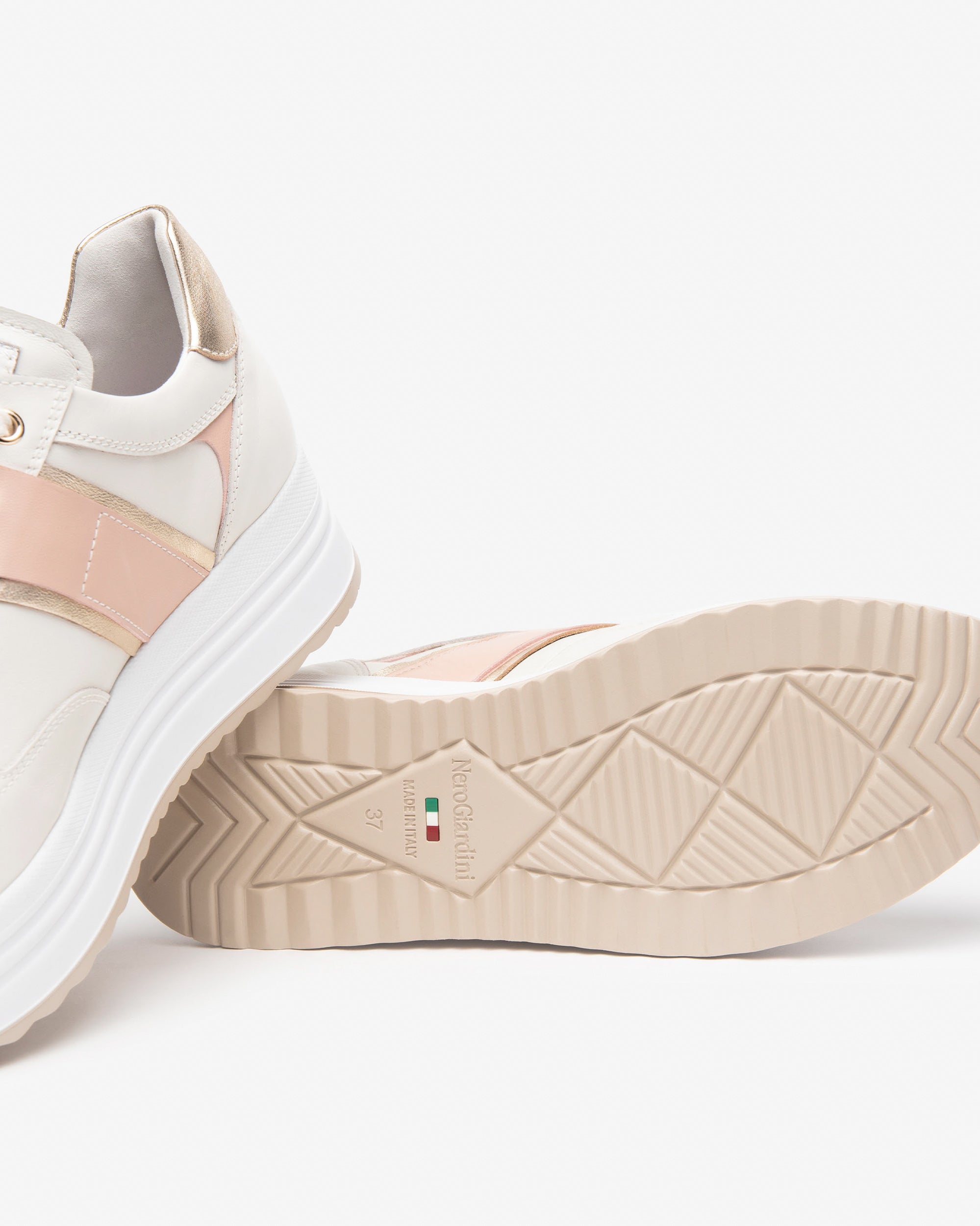 Nero Giardini Sneakers baskets cuir femme printemps