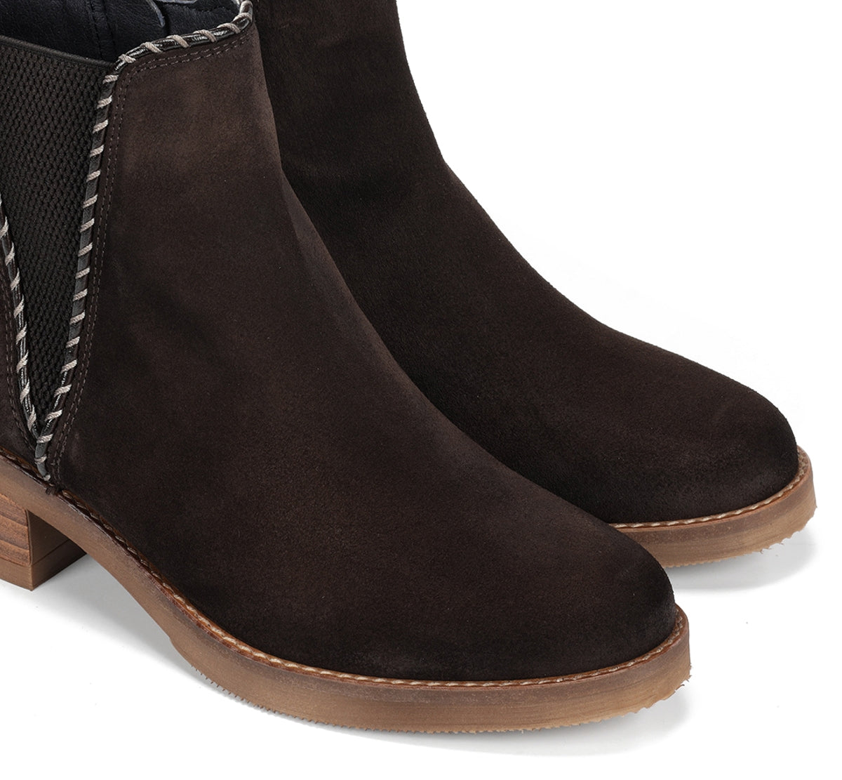 Dorking by Fluchos Layla D9545 bottines marron talon bas