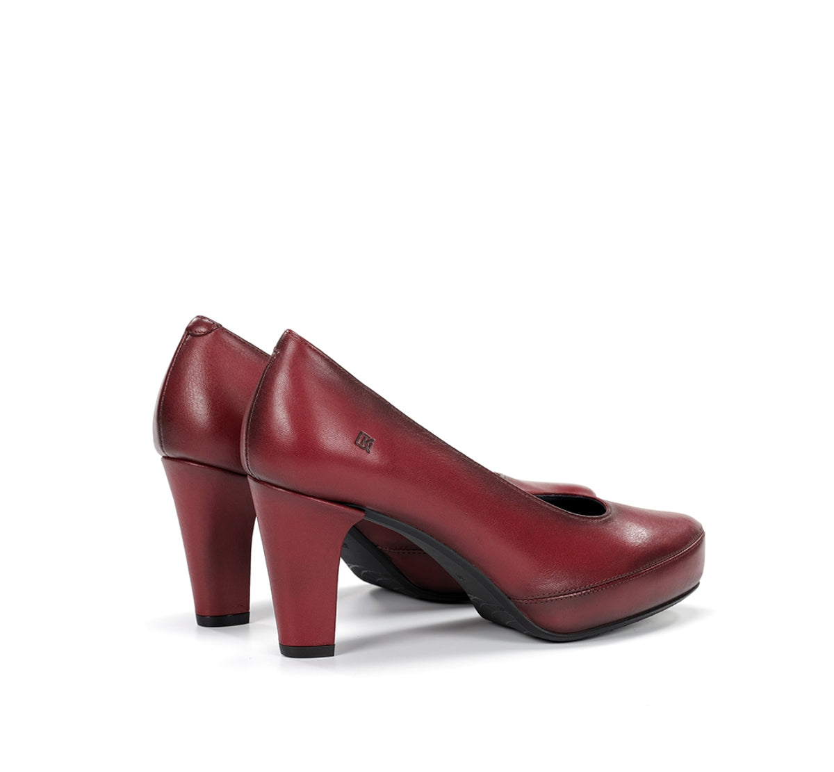 Dorking Blesa D5794 escarpins femme bordeaux cuir