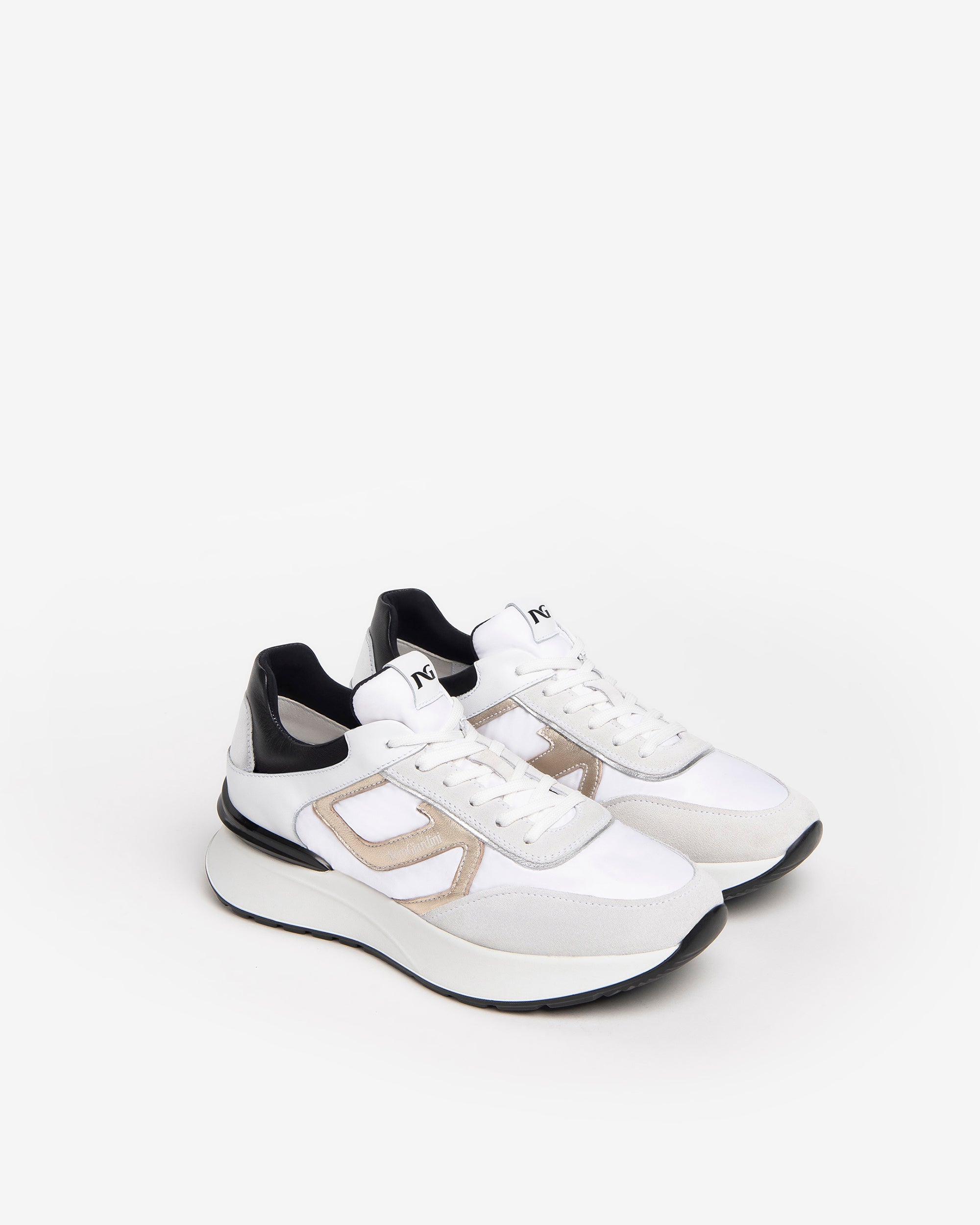 Nero Giardini Sneakers Baskets Cuir Femme 35-41
