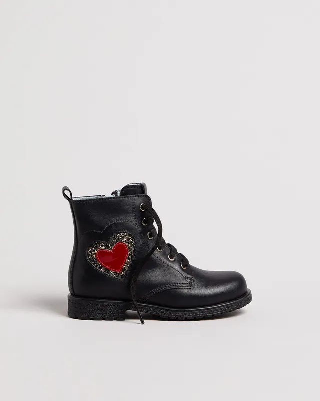 Nero Giardini Combat Boots rangers fille cuir 28