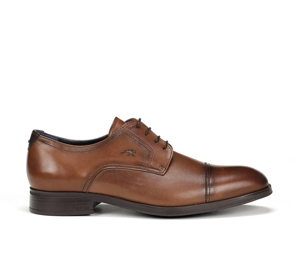 Fluchos Asgard F1885 derbies marron cuir homme légers