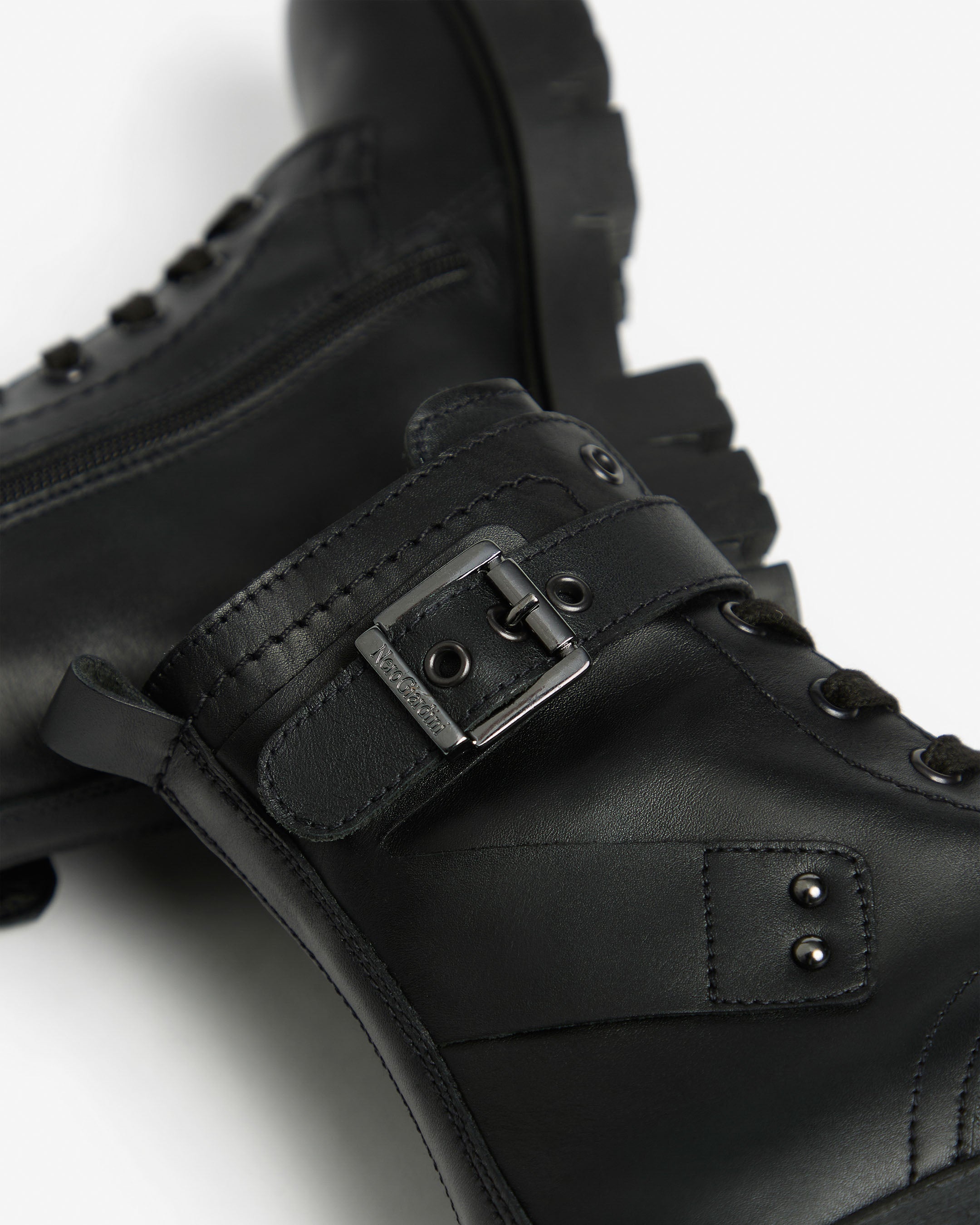 Nero Giardini Combat Boots bottines fille cuir 36