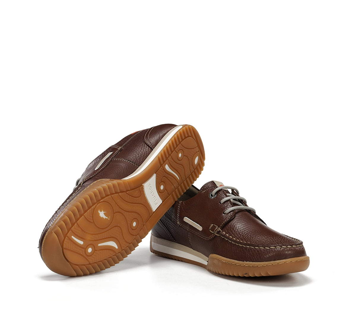 Fluchos Bruno F2434 chaussure bateau homme marron