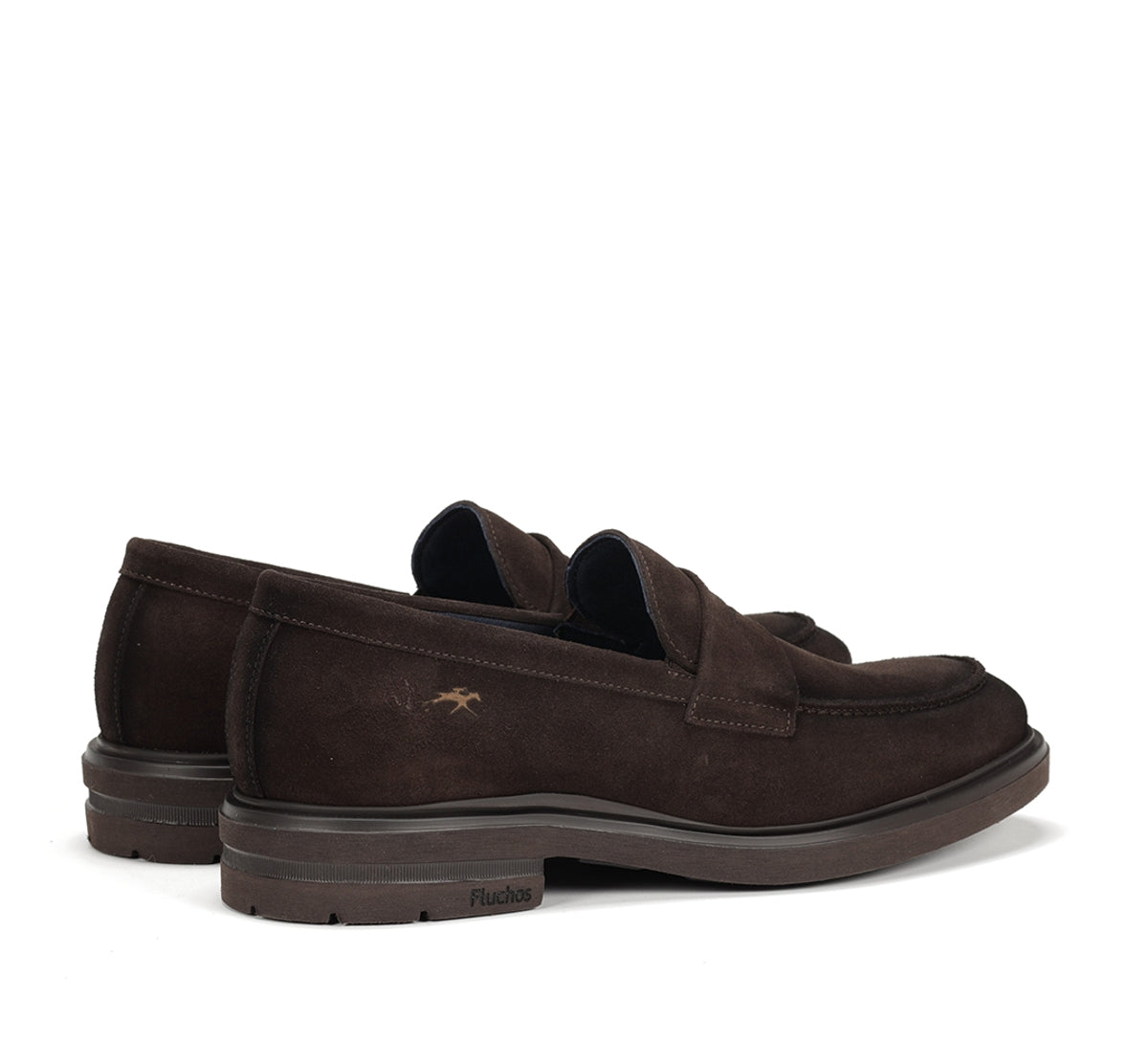 Fluchos Belgas F0633 mocassins homme marron cuir