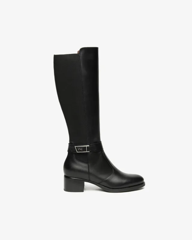 Nero Giardini Boots bottines cuir tissu memory