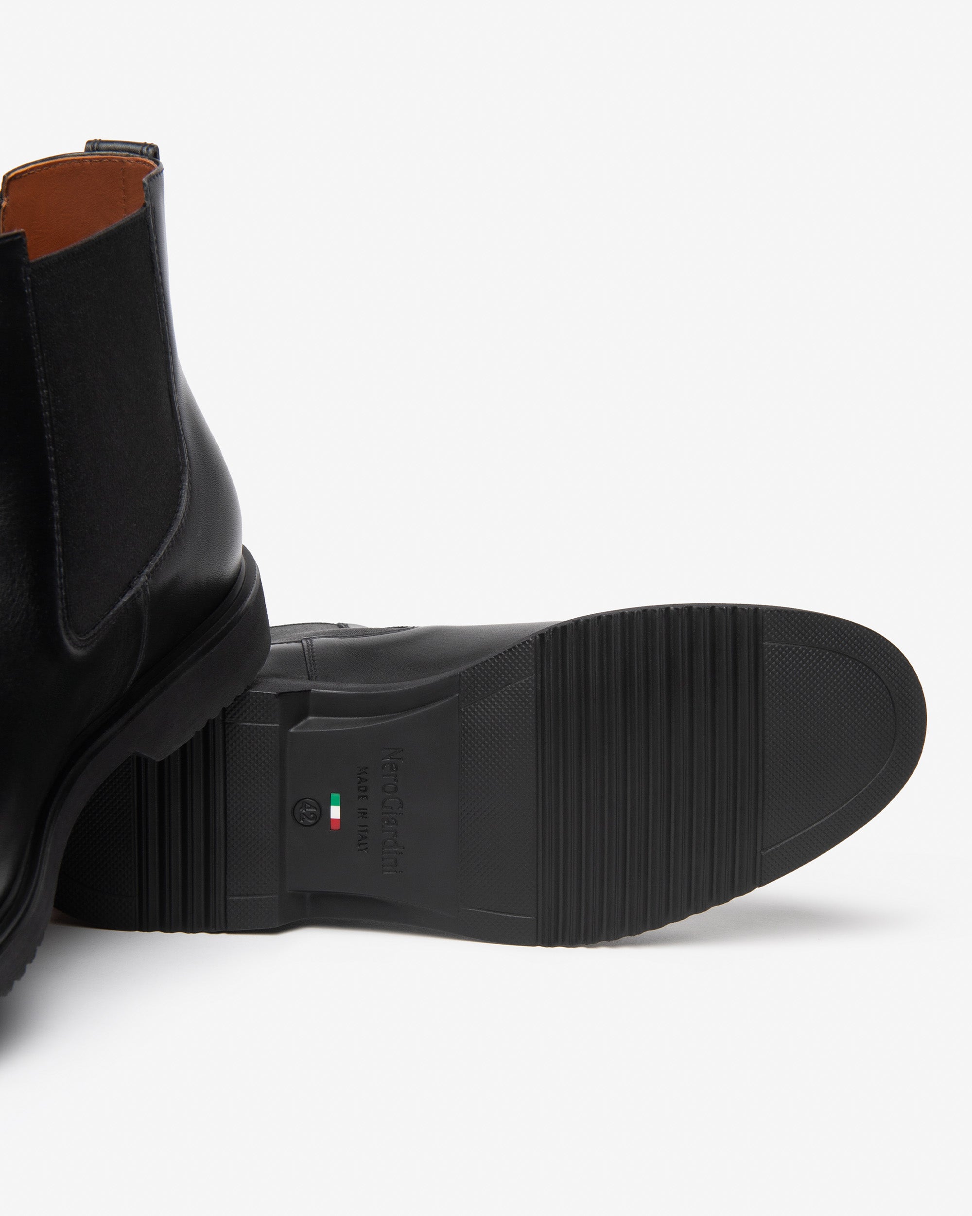 Nero Giardini Chelsea Boots bottines cuir homme élastique