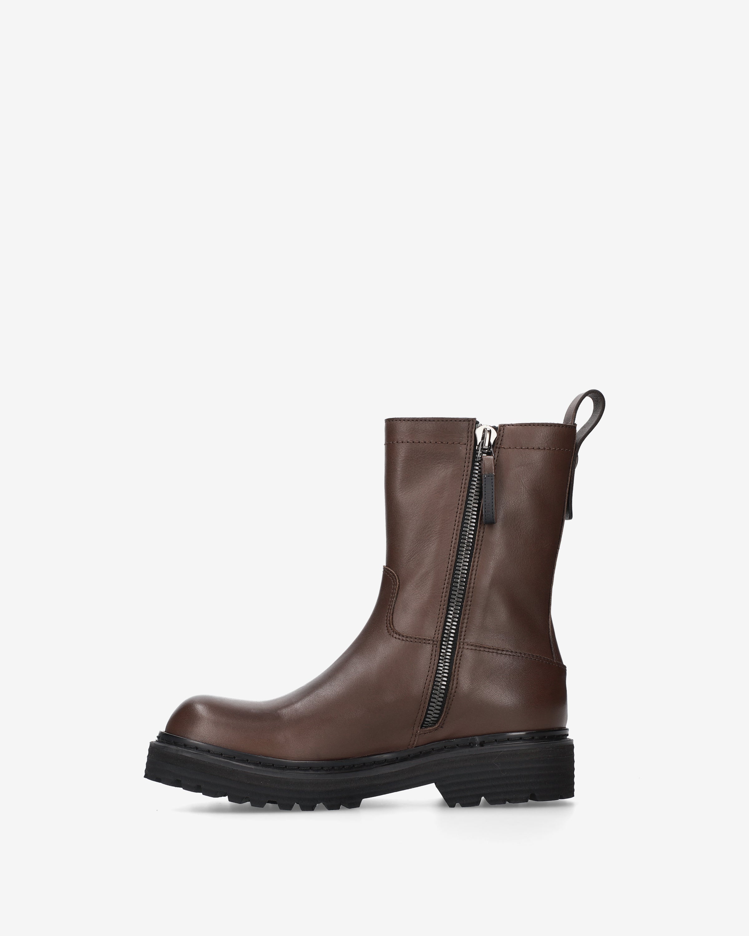 Premiata Boots cuir marron femme cheville Italie