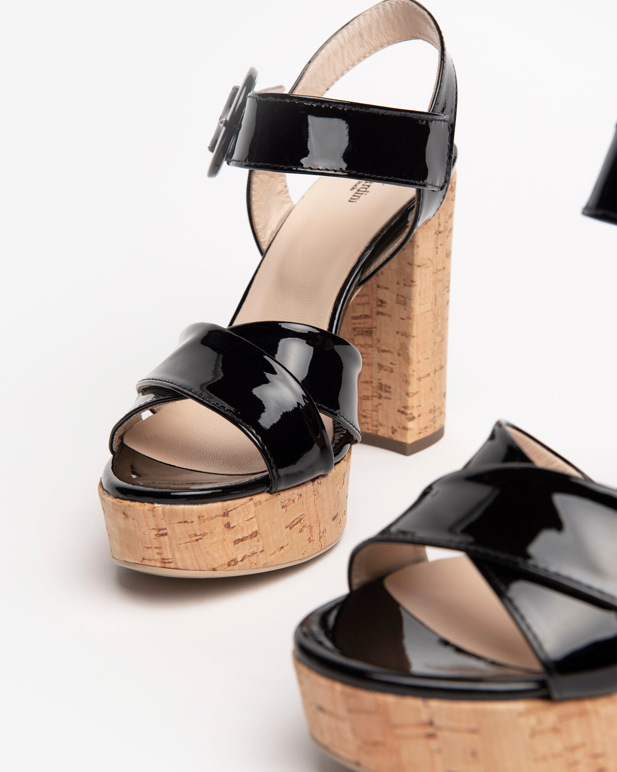 Nero Giardini Elegant Sandals sandales vernis femme cuir