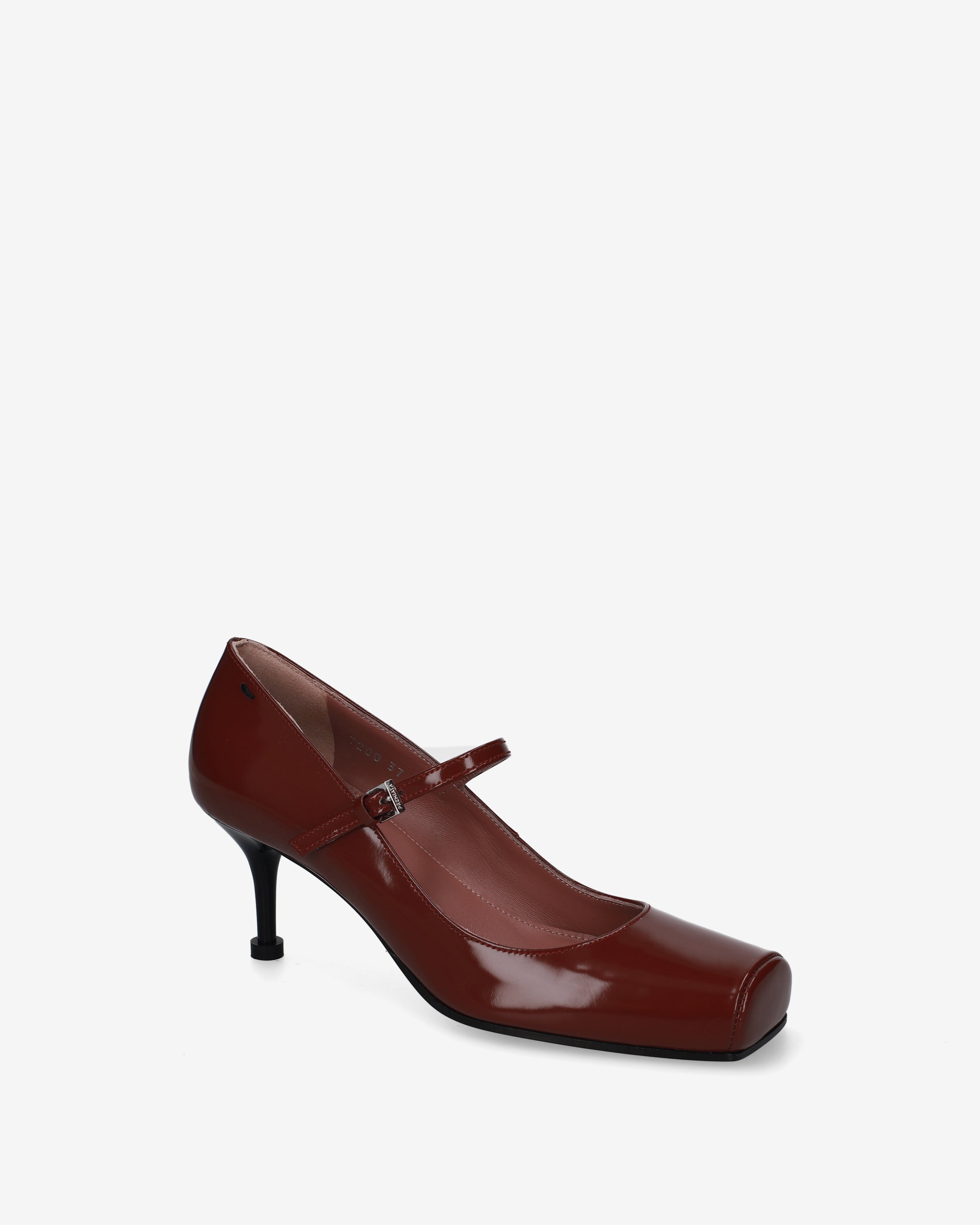 Premiata Pumps & Flats Mary Janes babies cuir bordeaux talon