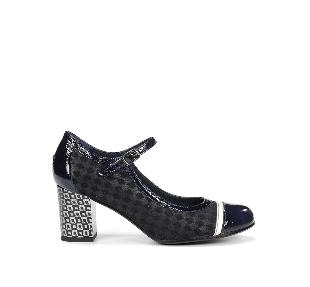 Dorking Rodin D8669 chaussure bleue femme cuir