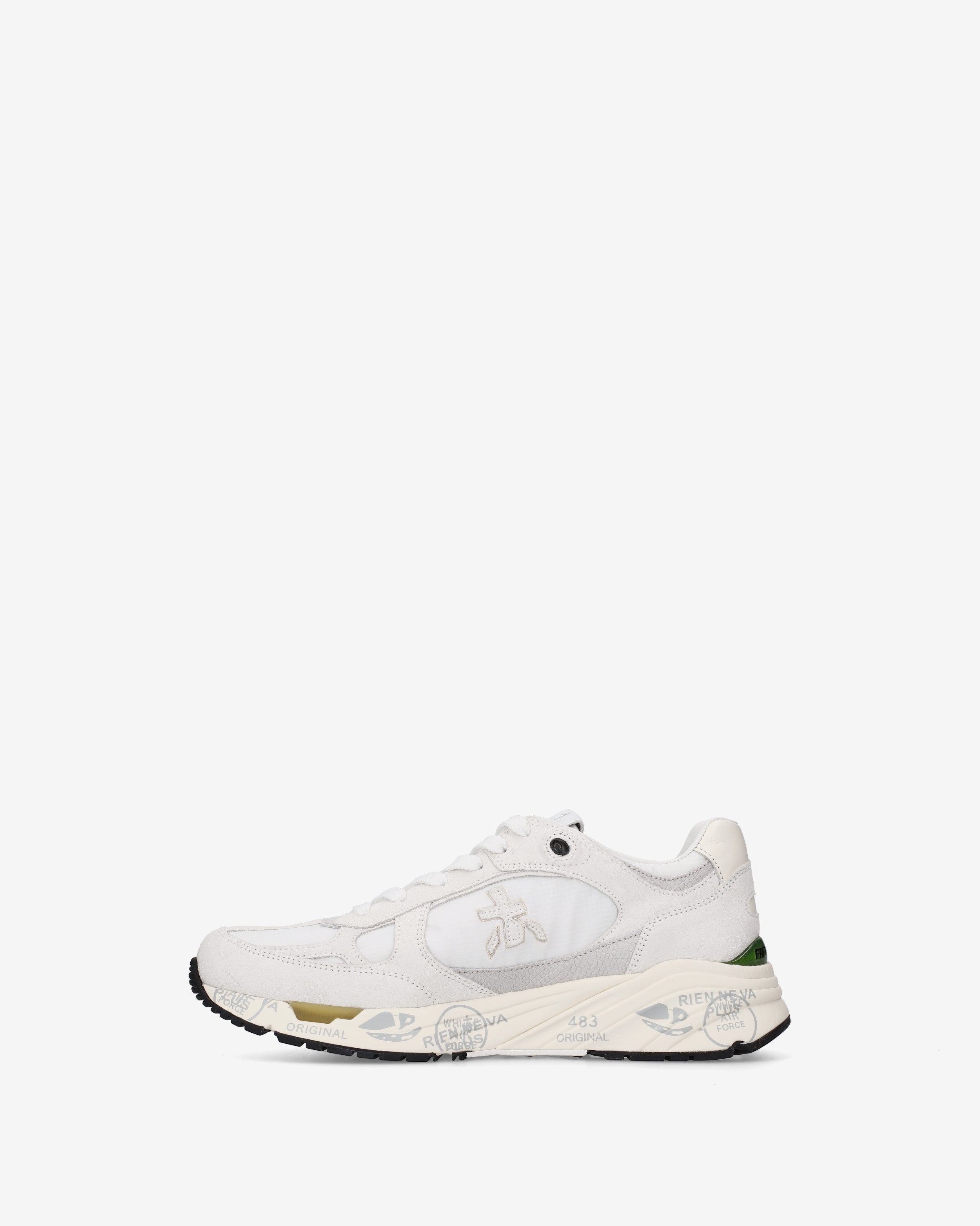 Premiata Mased 7823 sneakers blanc femme suède