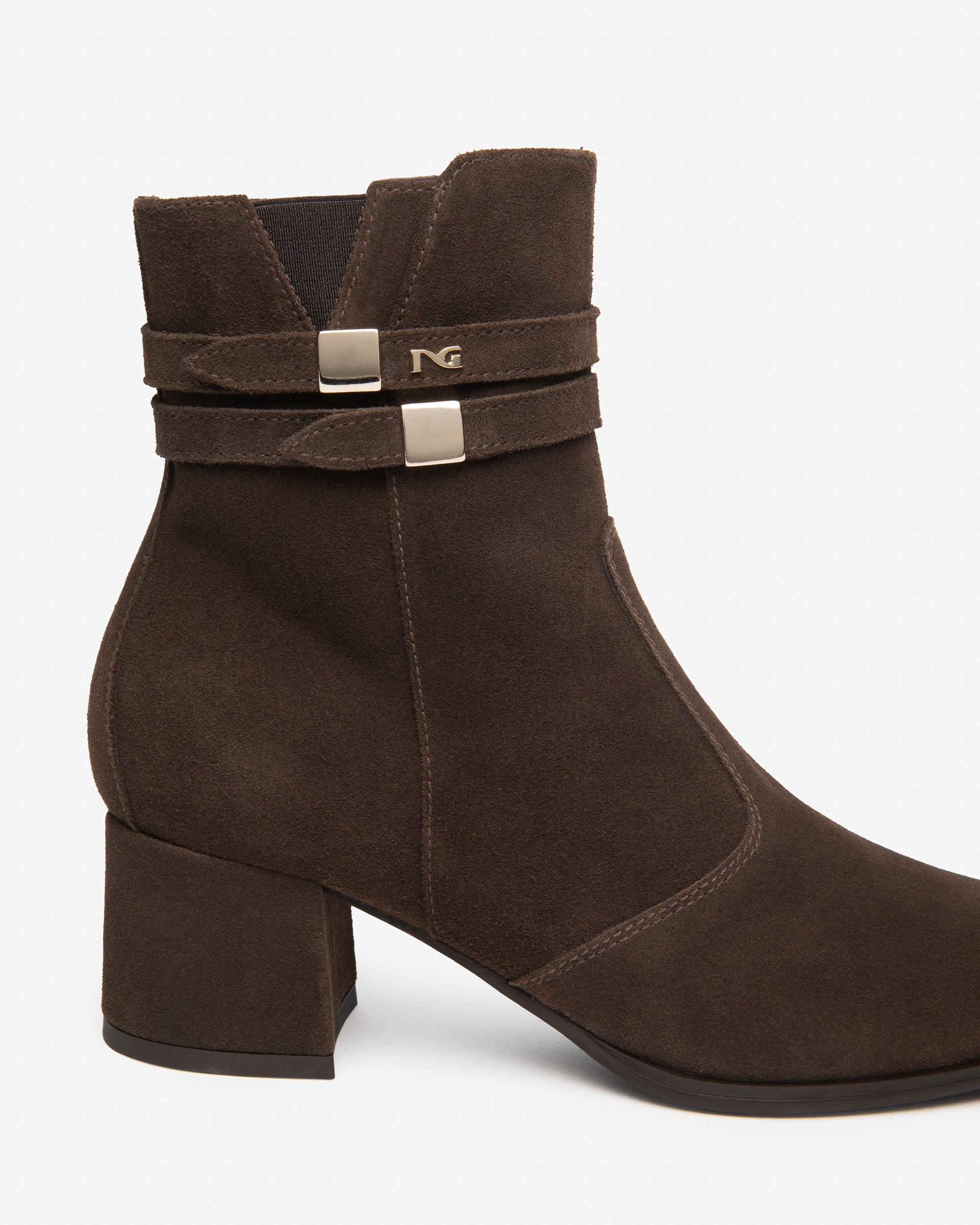 Nero Giardini Booties bottines daim talon 60 mm