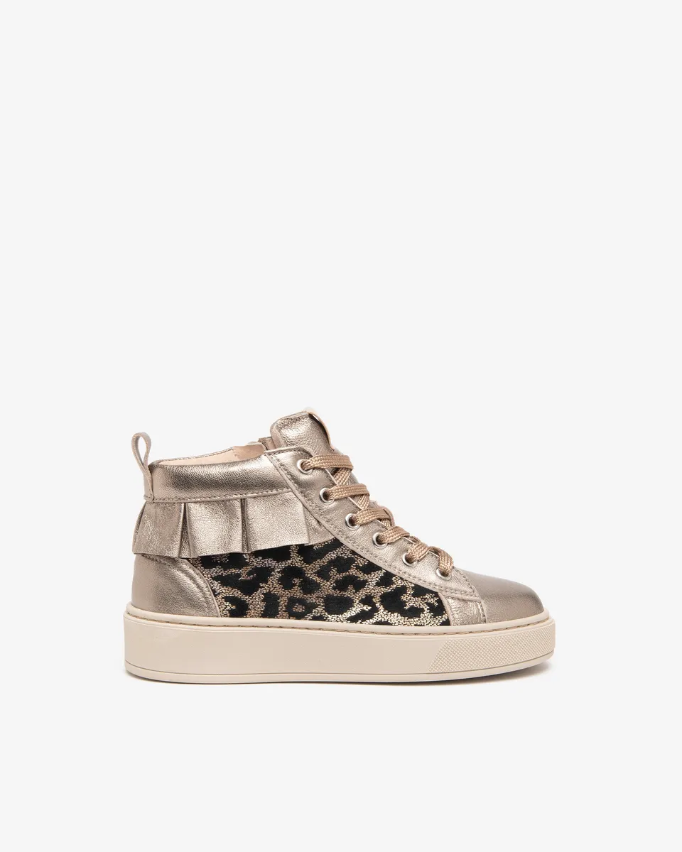 Nero Giardini Sneakers Baskets Montantes Cuir Pointure 36