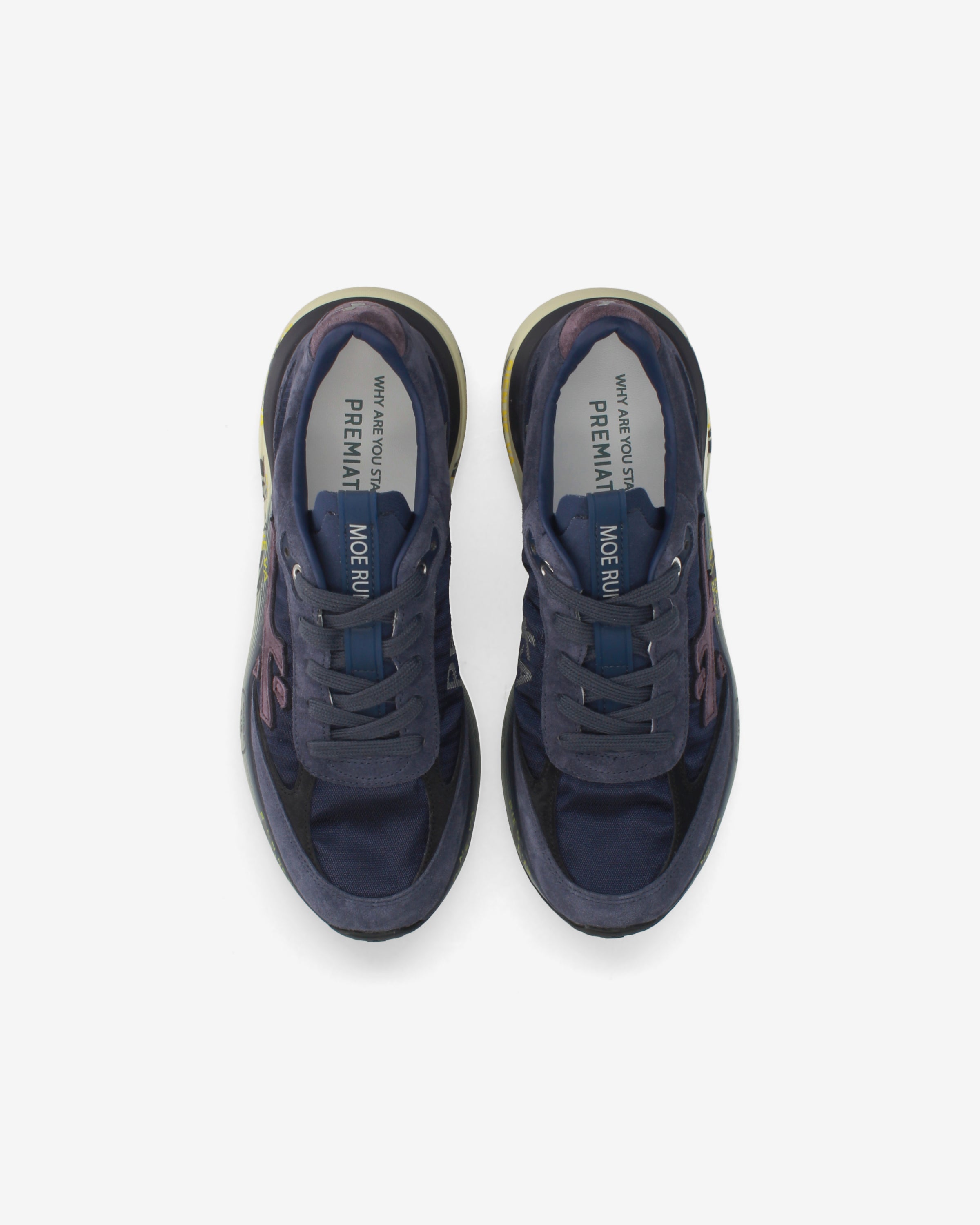 Premiata Moerund 8566 sneakers femme bleues confort