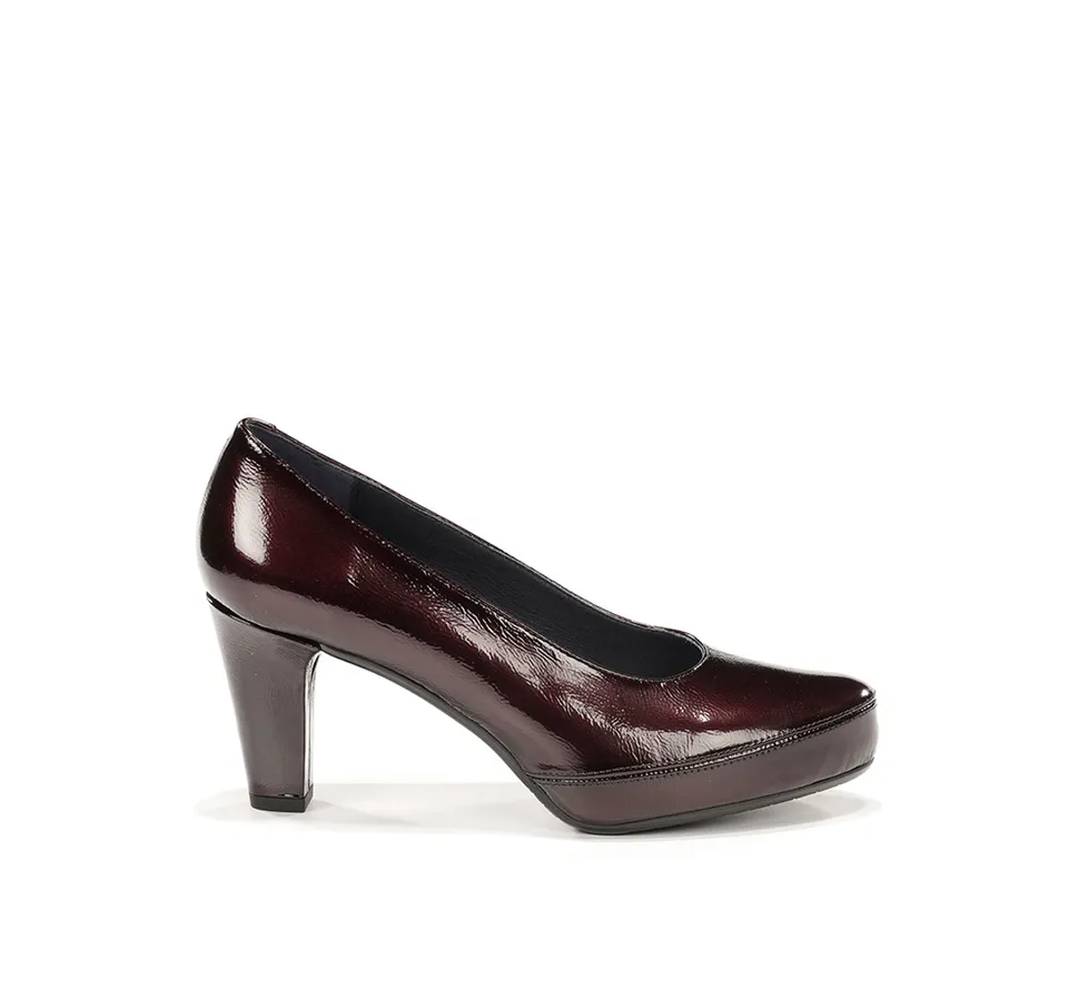 Dorking Blesa D5794 escarpins femme bordeaux cuir