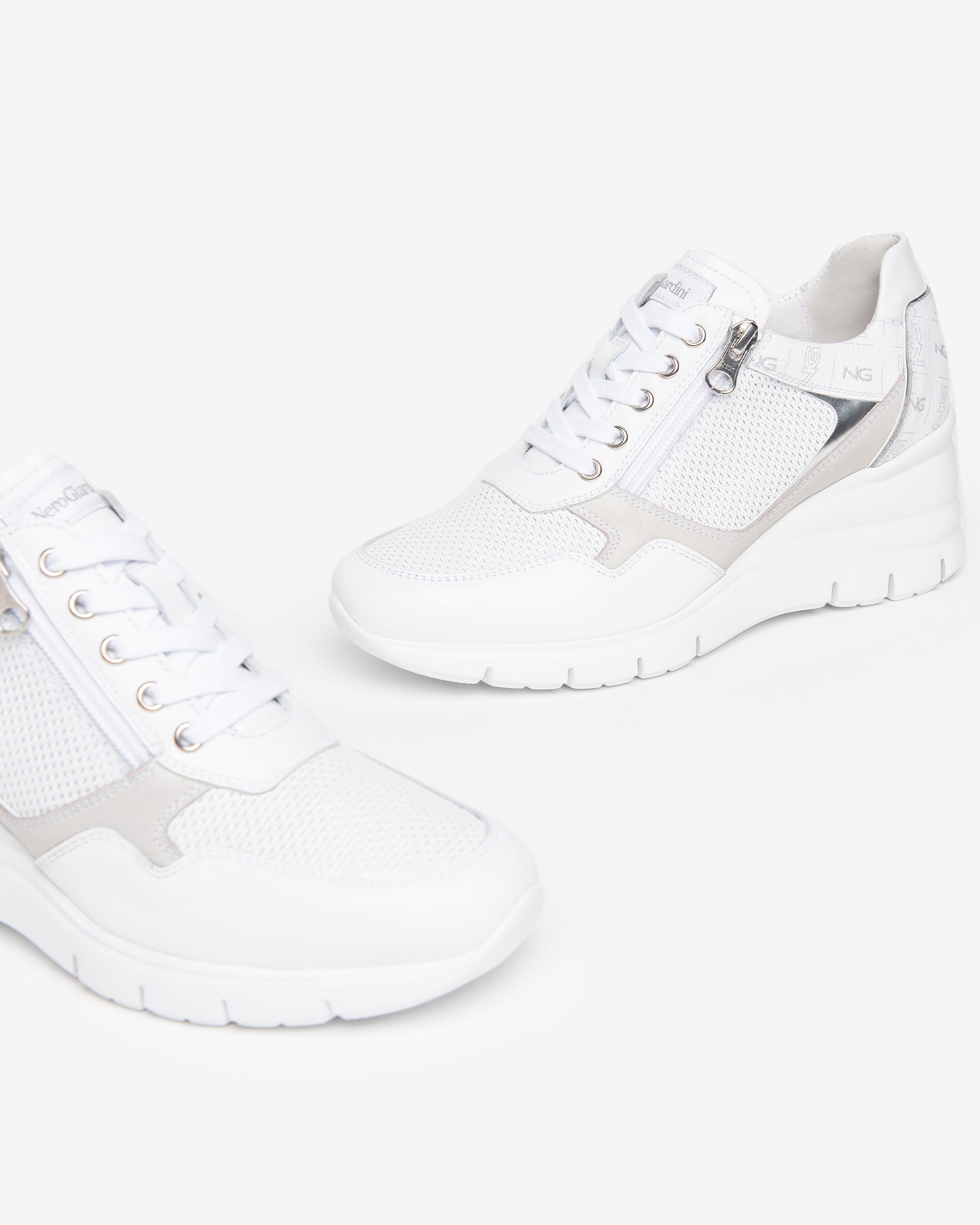 Nero Giardini Sneakers baskets cuir femme confort