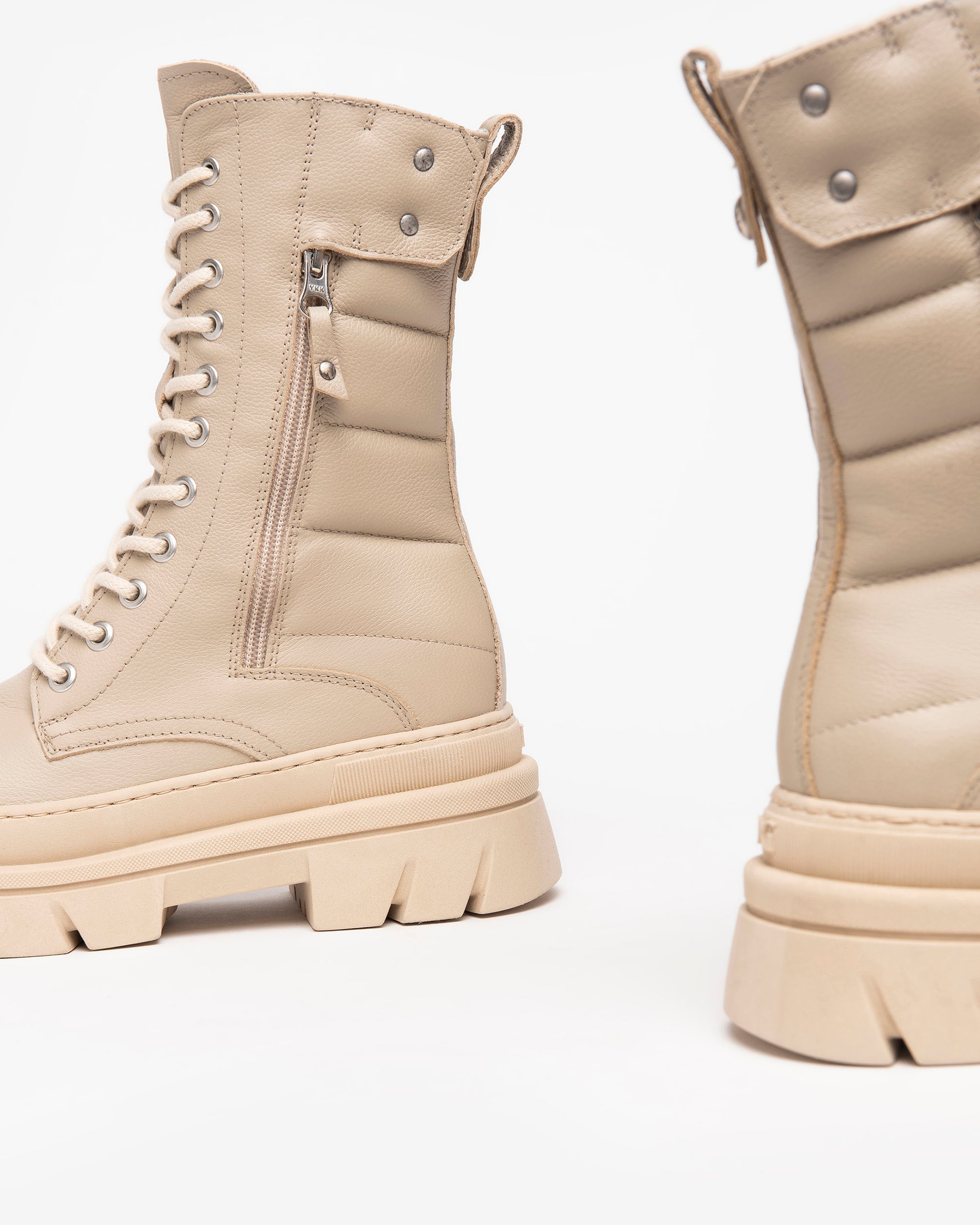 Nero Giardini Combat Boots rangers cuir femme 38