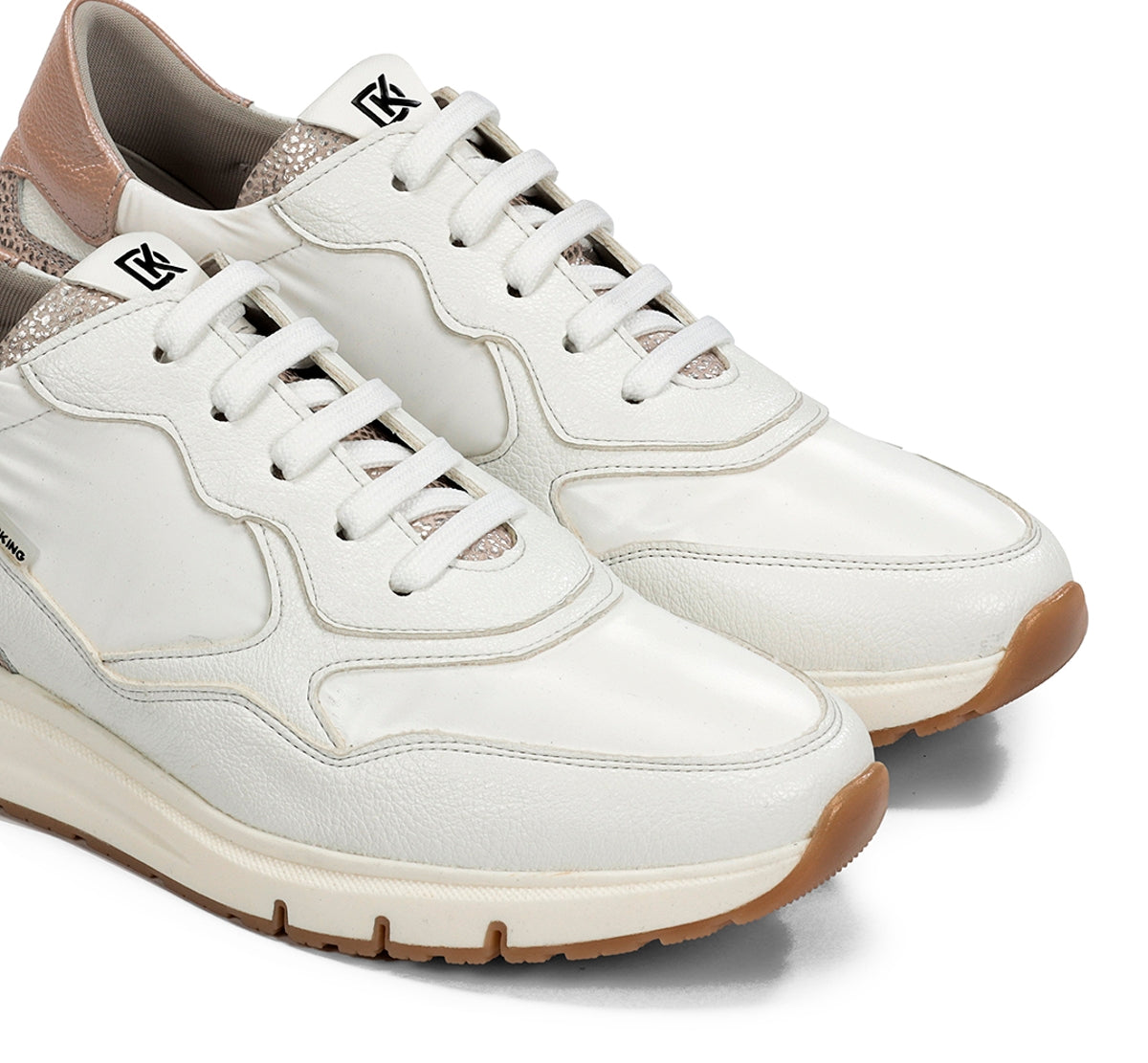 Dorking Serena D9049 baskets femme blanc confort