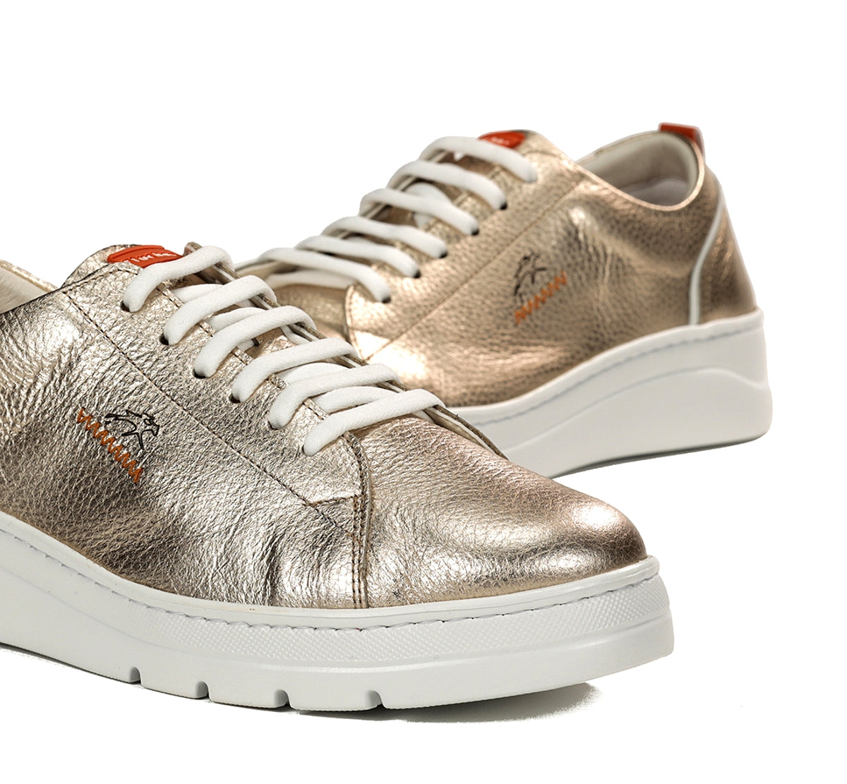 Fluchos Pompas F1917 basket femme doré