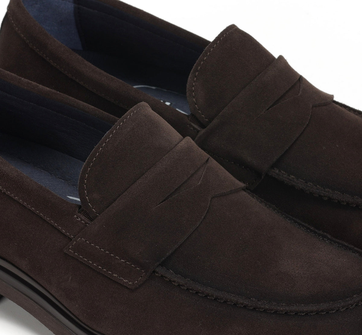 Fluchos Belgas F0633 mocassins homme marron cuir
