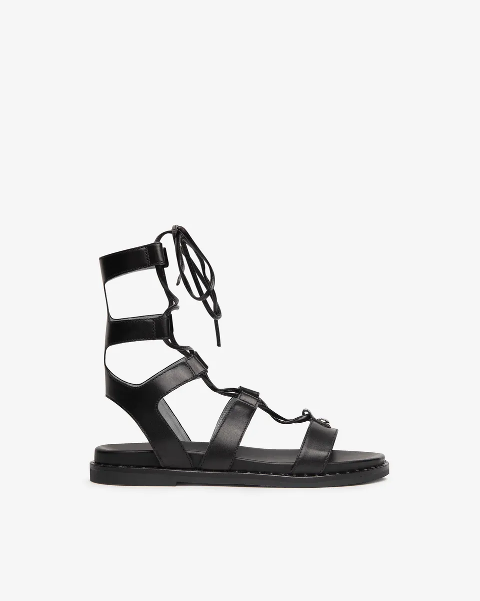 Nero Giardini Sandals sandales gladiateur cuir plates