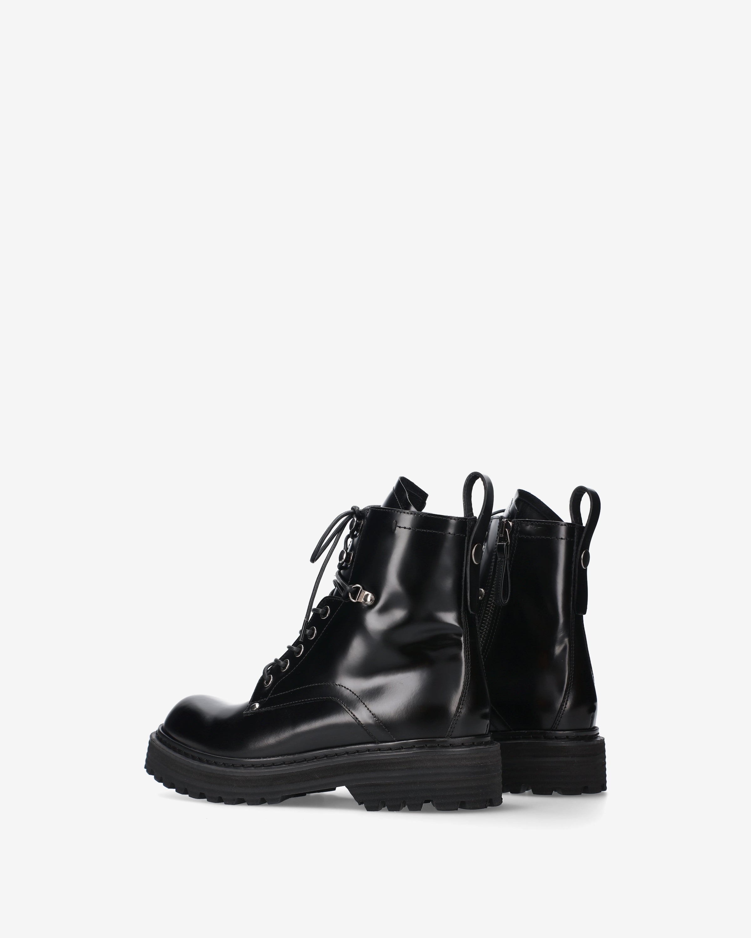 Premiata Anfibio bottines cuir noir plateforme pointure 35-41,5