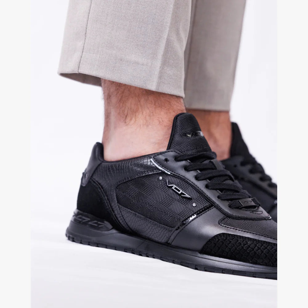VO7 Milan Square Dark sneakers cuir noir pointure 44