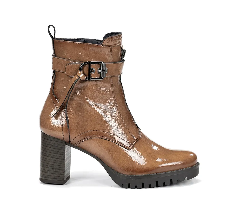 Dorking Evie D9163 bottine taupe femme talon