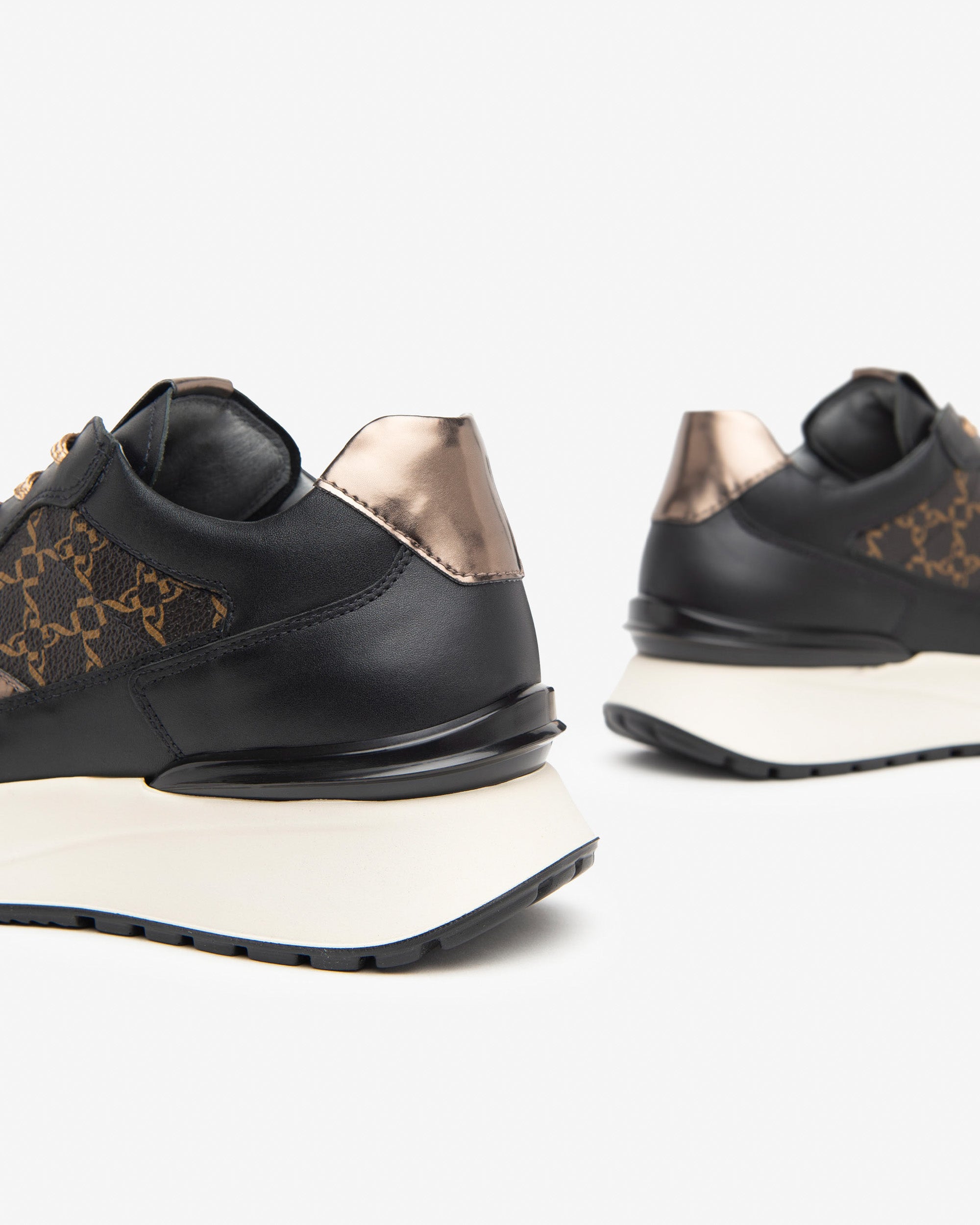 Nero Giardini Sneakers Baskets Cuir Femme Tissu