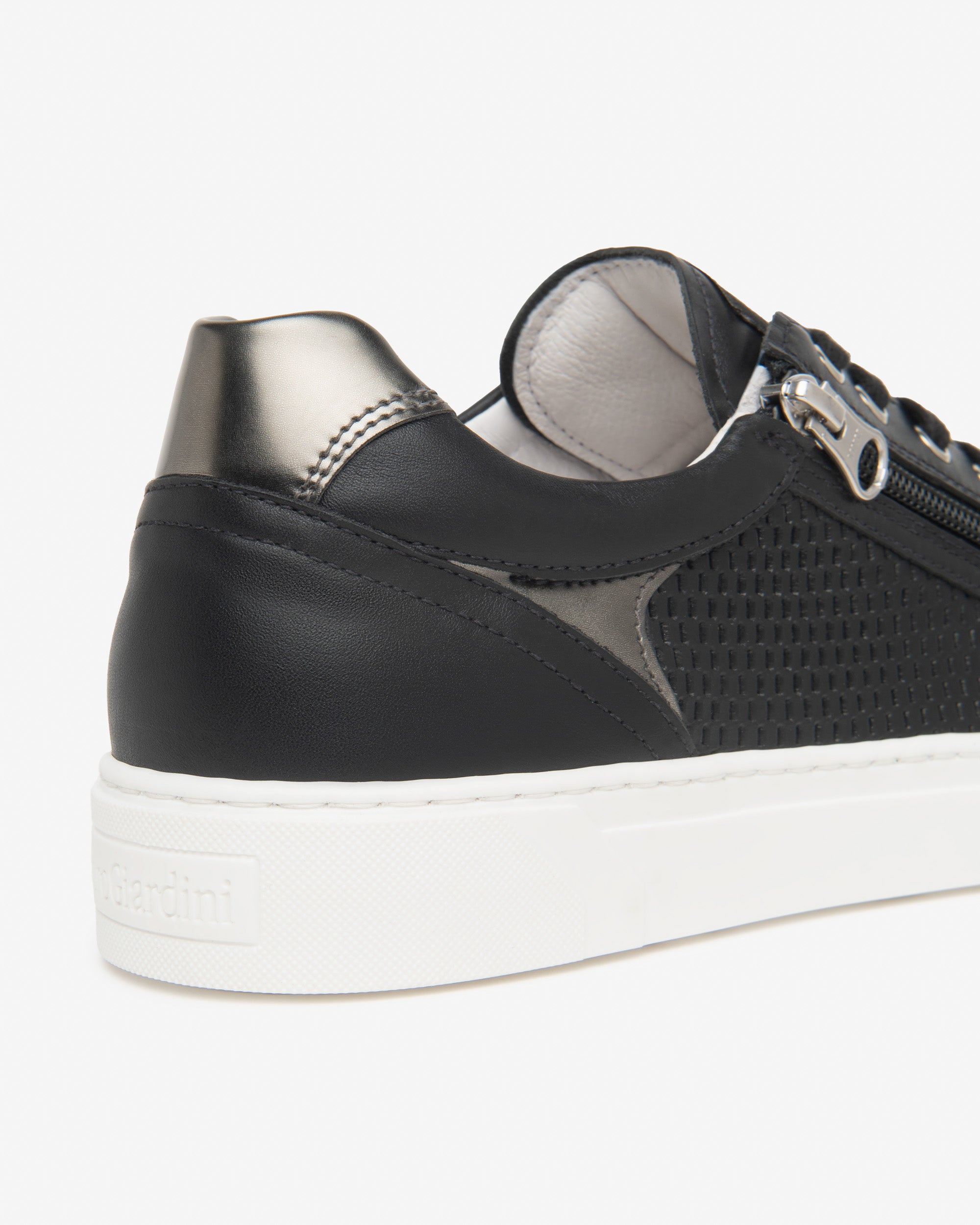 Nero Giardini Sneakers baskets cuir tissu femme 38