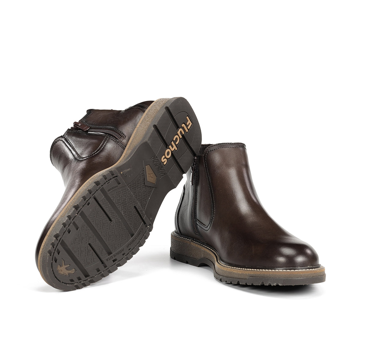 Fluchos Buggy F2323 bottines marron homme cuir