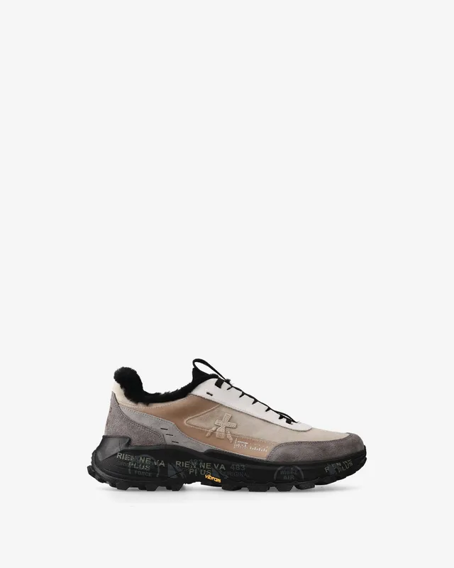 Premiata Devin 434m sneakers beige vibram homme
