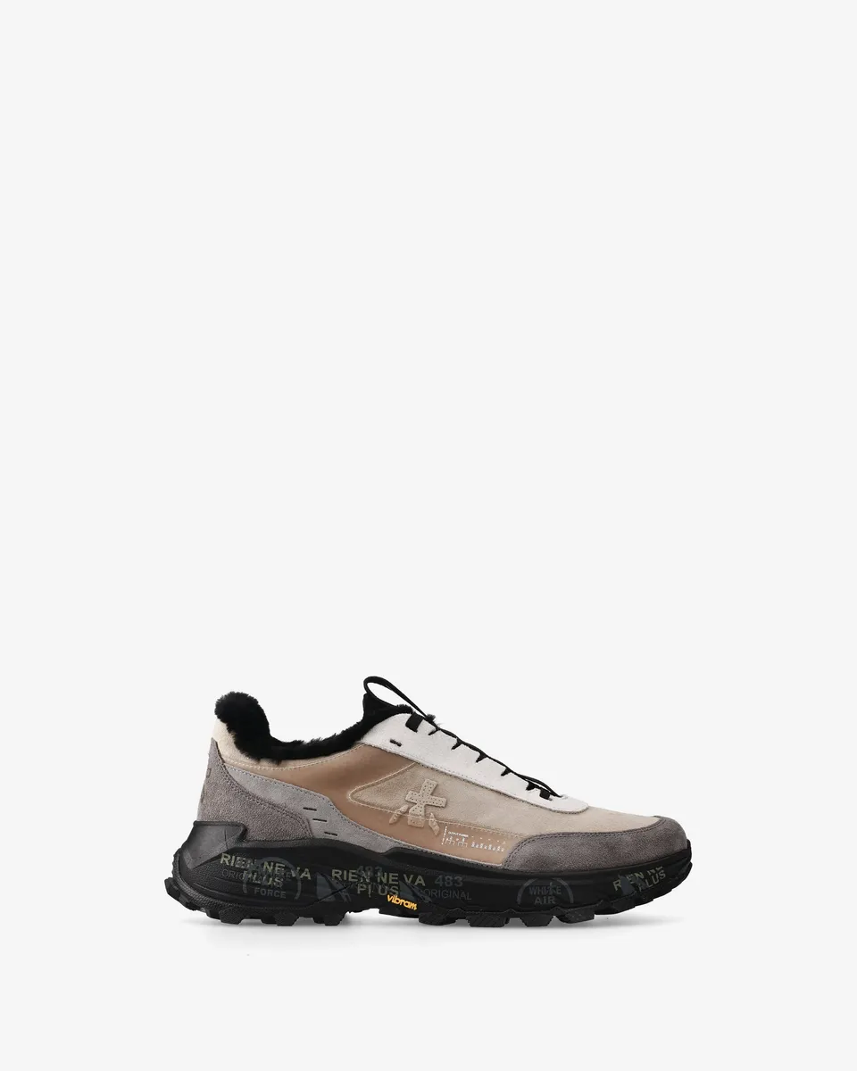 Premiata Devin 434m sneakers beige vibram homme