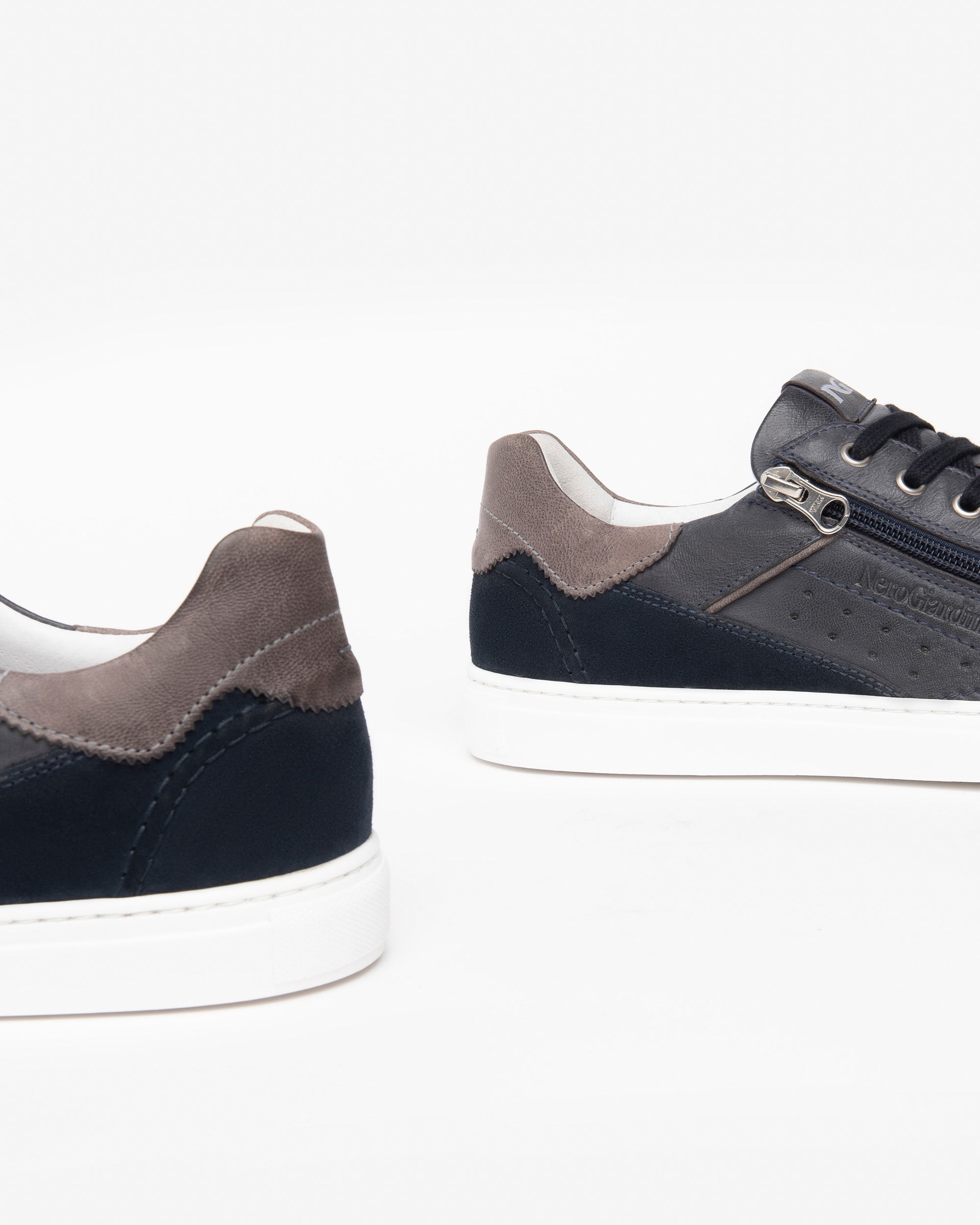 Nero Giardini Sneakers baskets cuir homme été