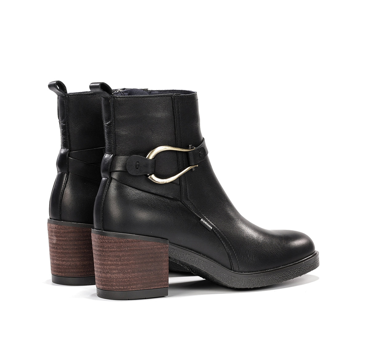 Dorking Aroma D9754 bottine femme noir cuir