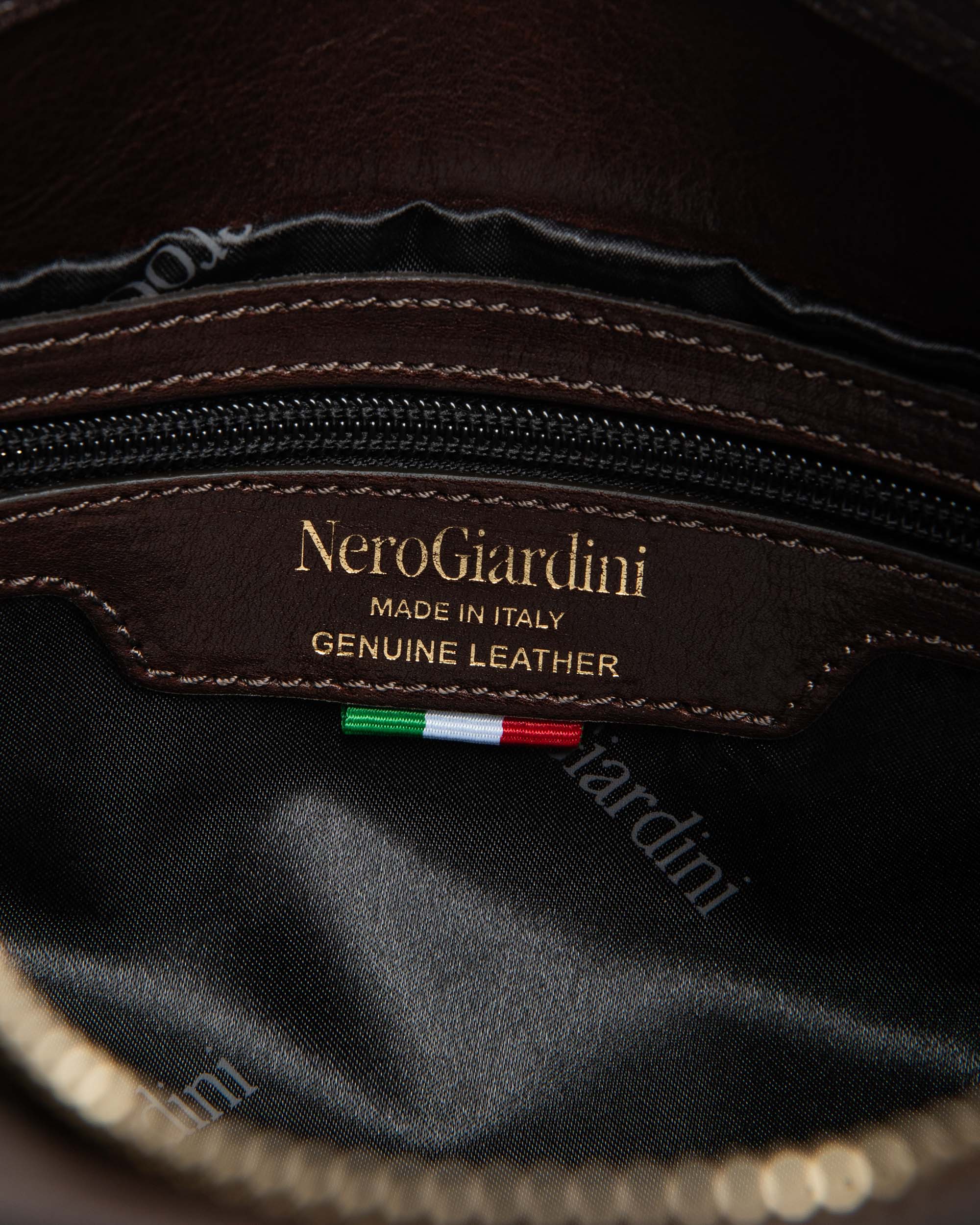 Nero Giardini Bags sac hobo cuir doré PZ