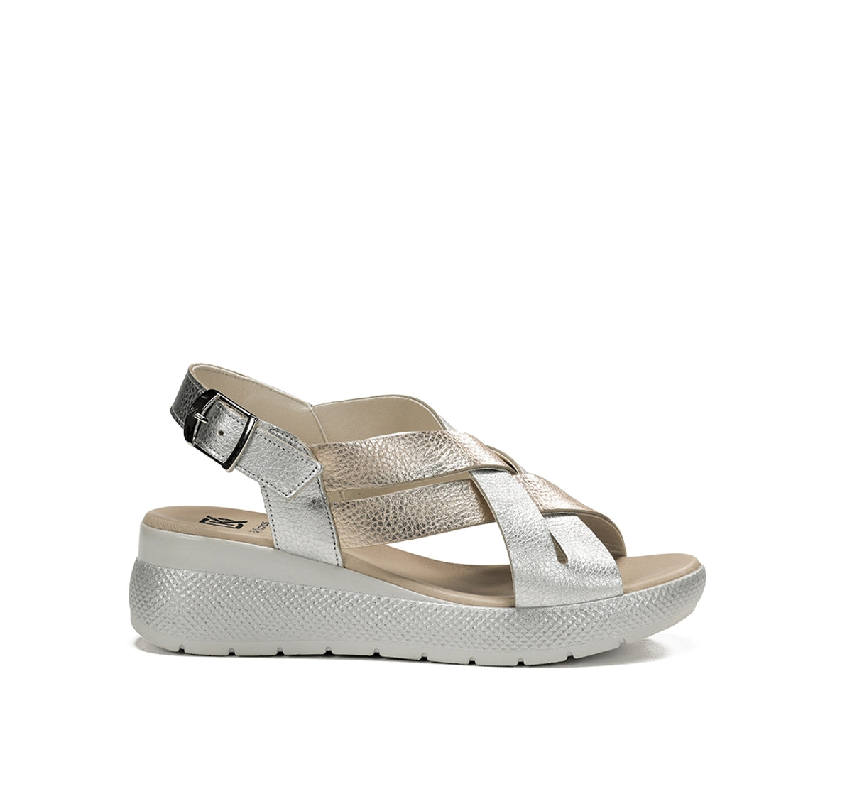 Dorking by Fluchos Ever D9316 sandale argentee femme