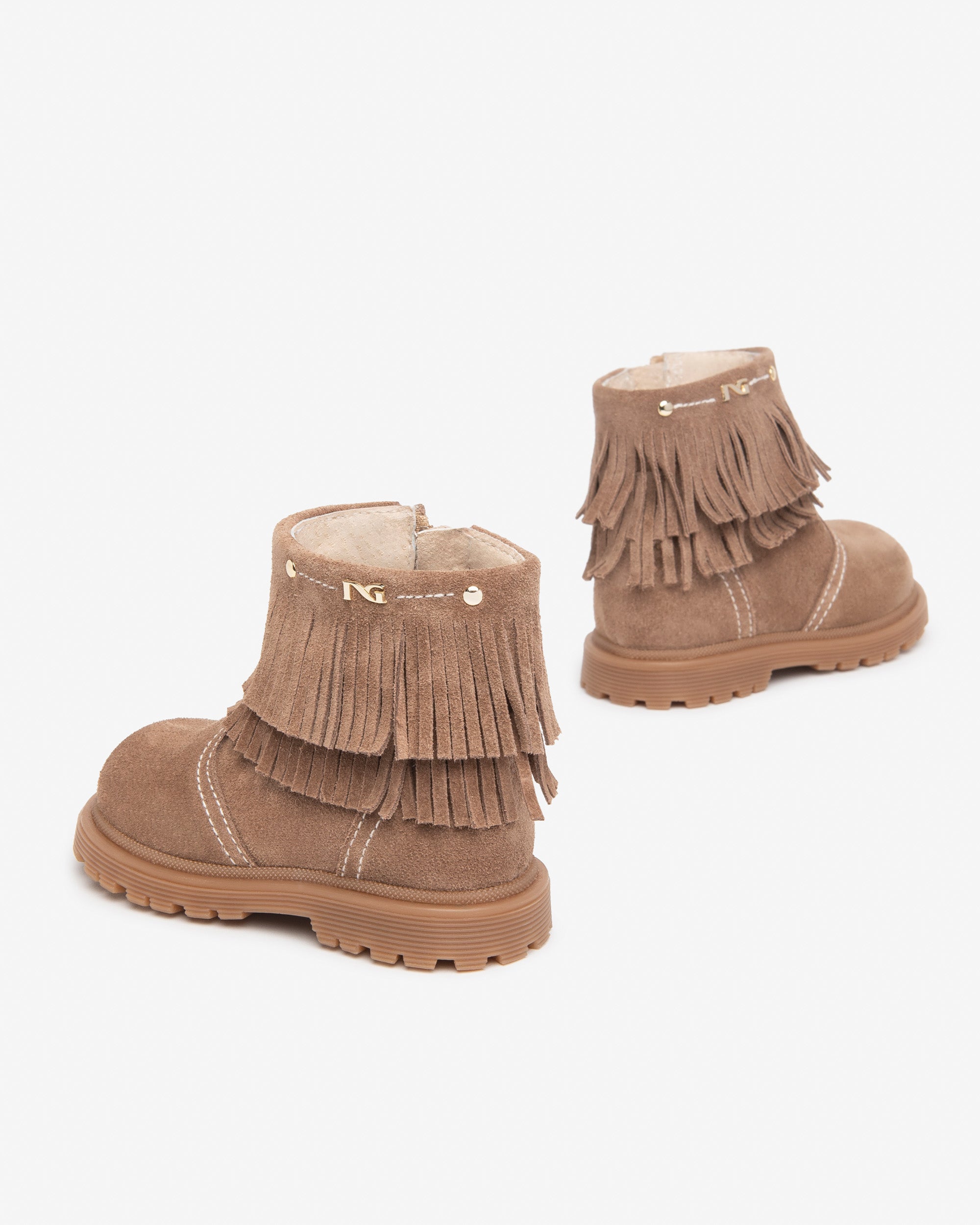 Nero Giardini Ankle Boots bottines daim fille franges
