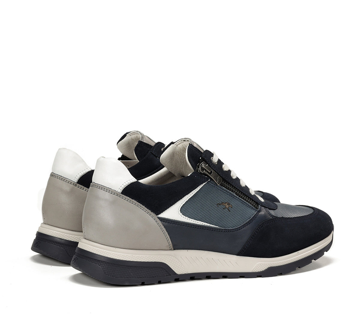 Fluchos Louis F1958 baskets bleu homme 42 cuir
